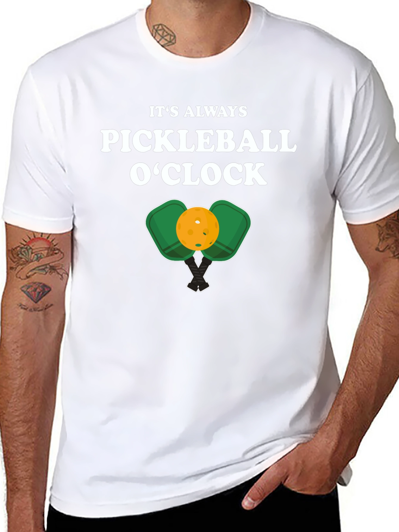 Pickleball OClock Graphic Tee
