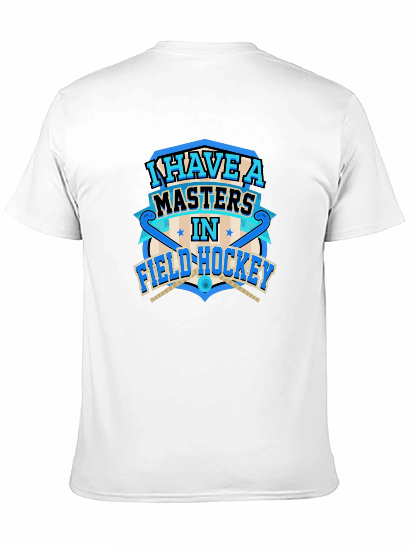 Field Hockey Masters Degree T-Shirt
