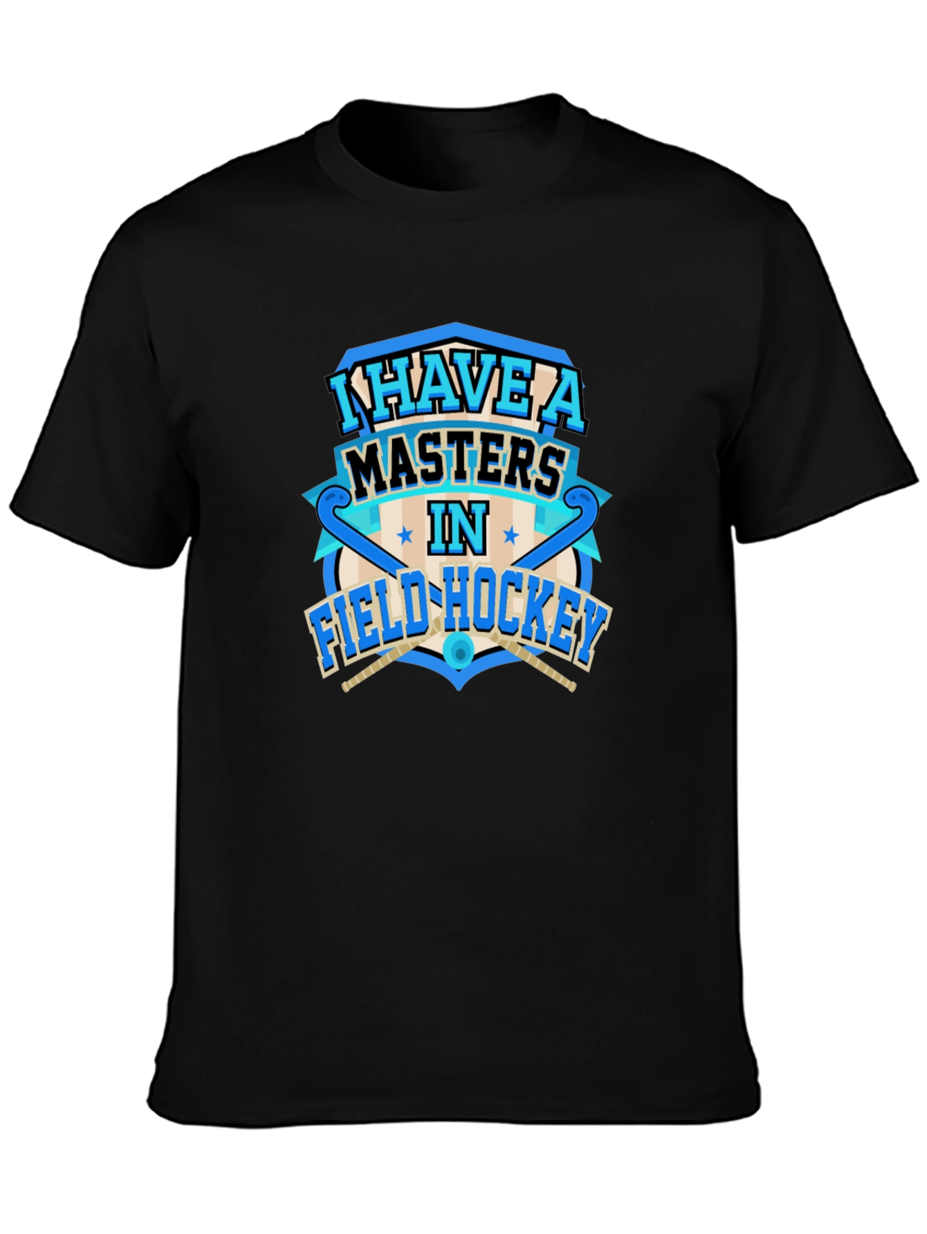 Field Hockey Masters Degree T-Shirt