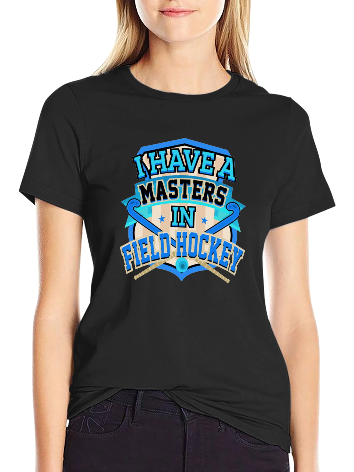 Field Hockey Masters Degree T-Shirt