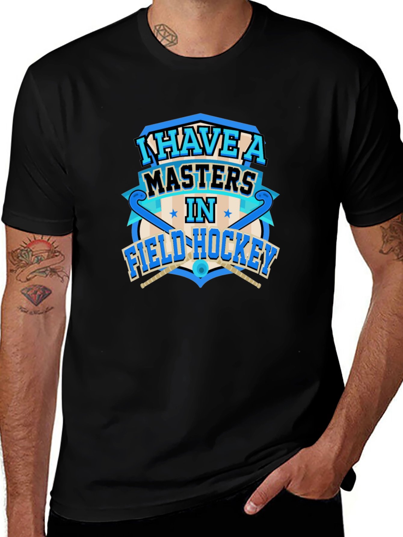 Field Hockey Masters Degree T-Shirt