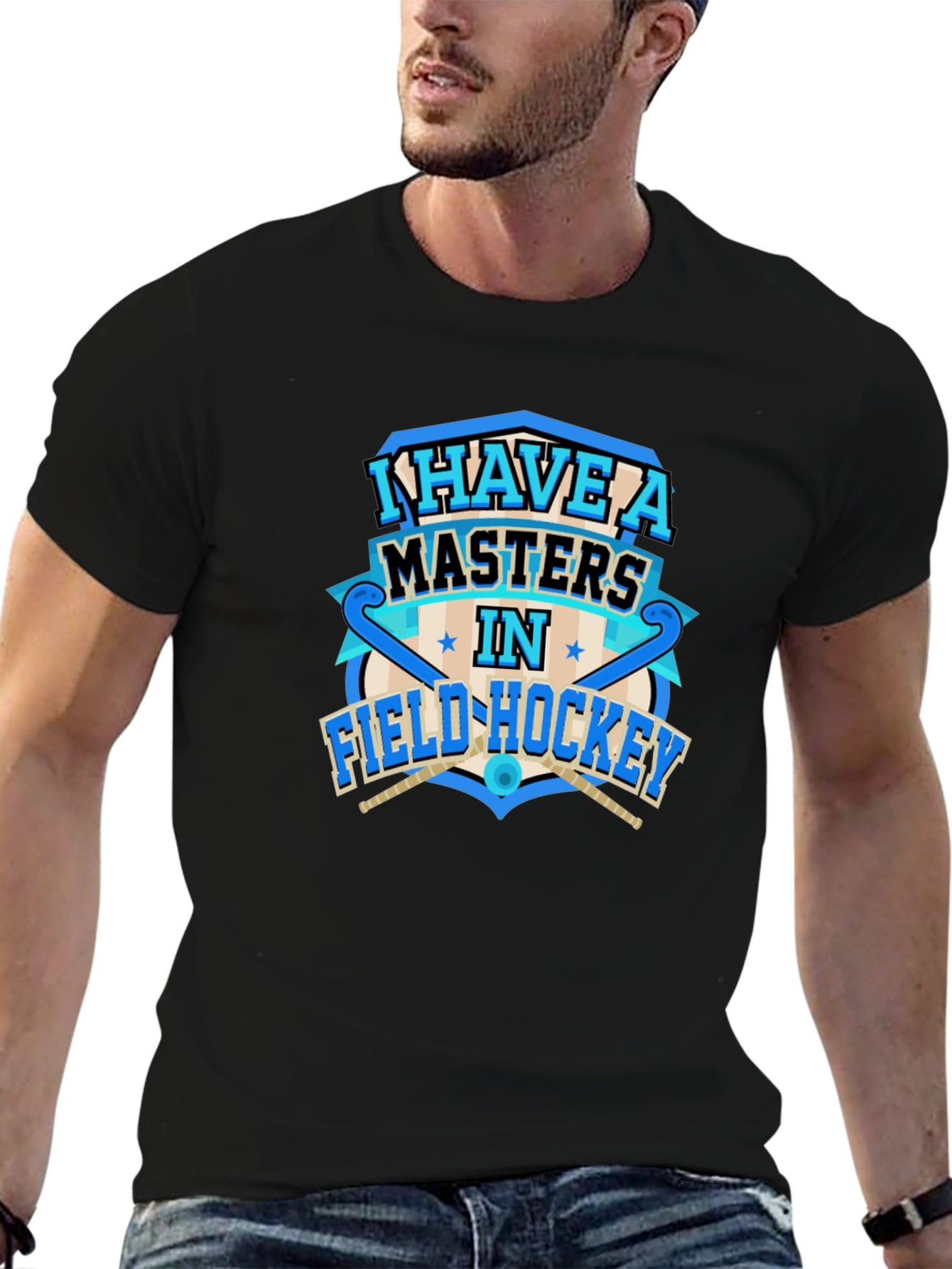 Field Hockey Masters Degree T-Shirt