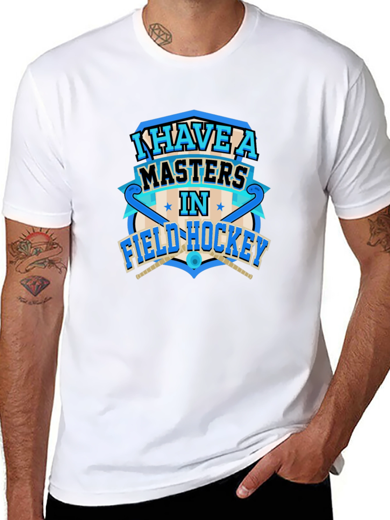 Field Hockey Masters Degree T-Shirt