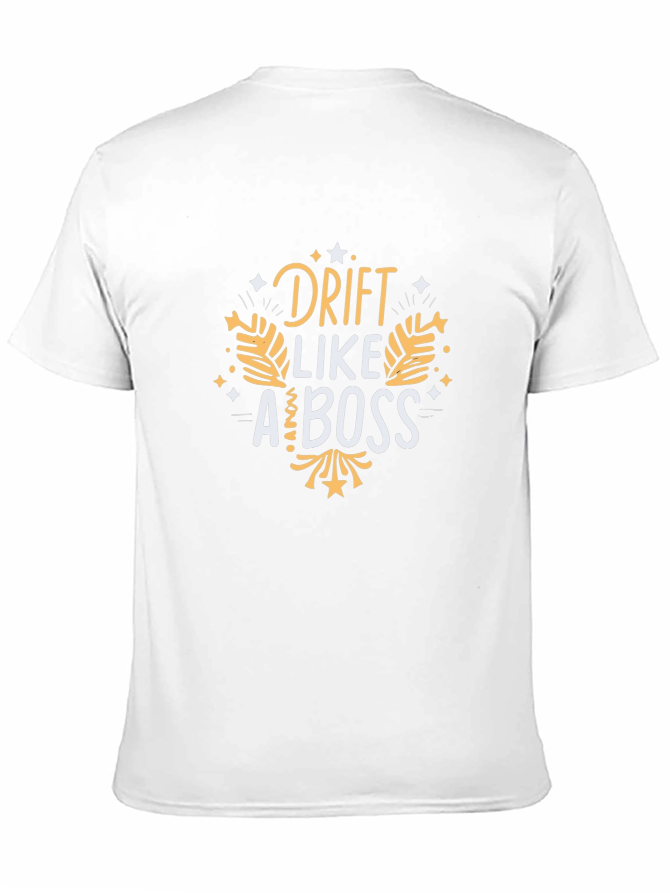 Drift Like a Boss Graphic Tee - Black