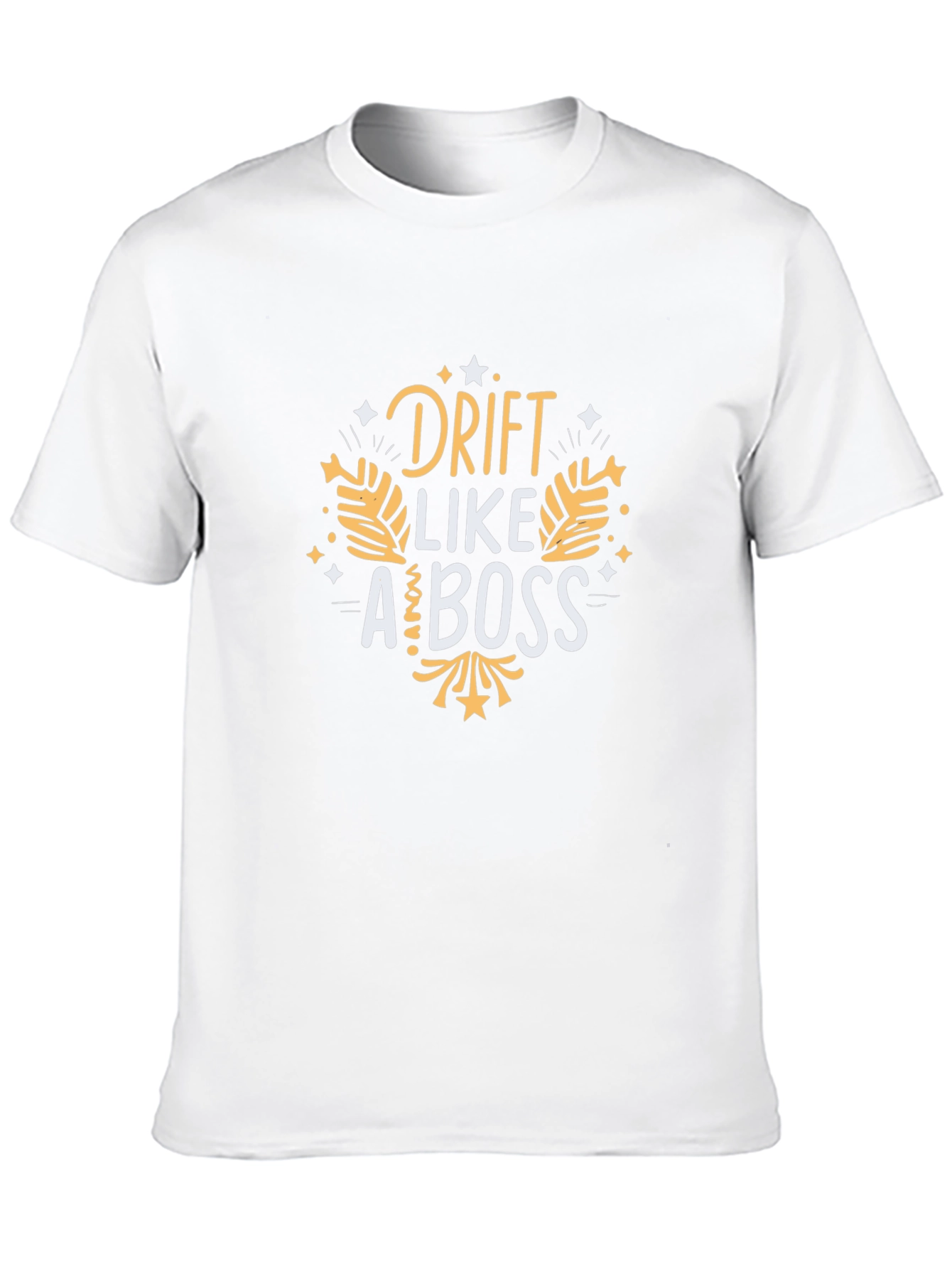 Drift Like a Boss Graphic Tee - Black