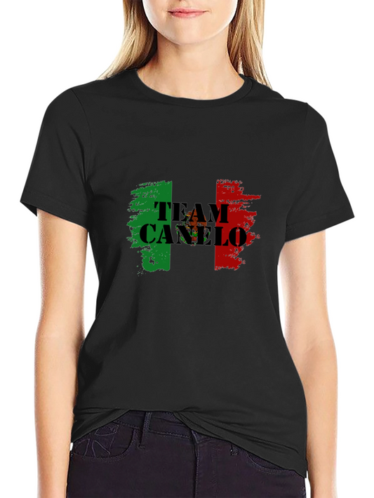 Team Canelo Black T-Shirt - Boxing Fan Apparel