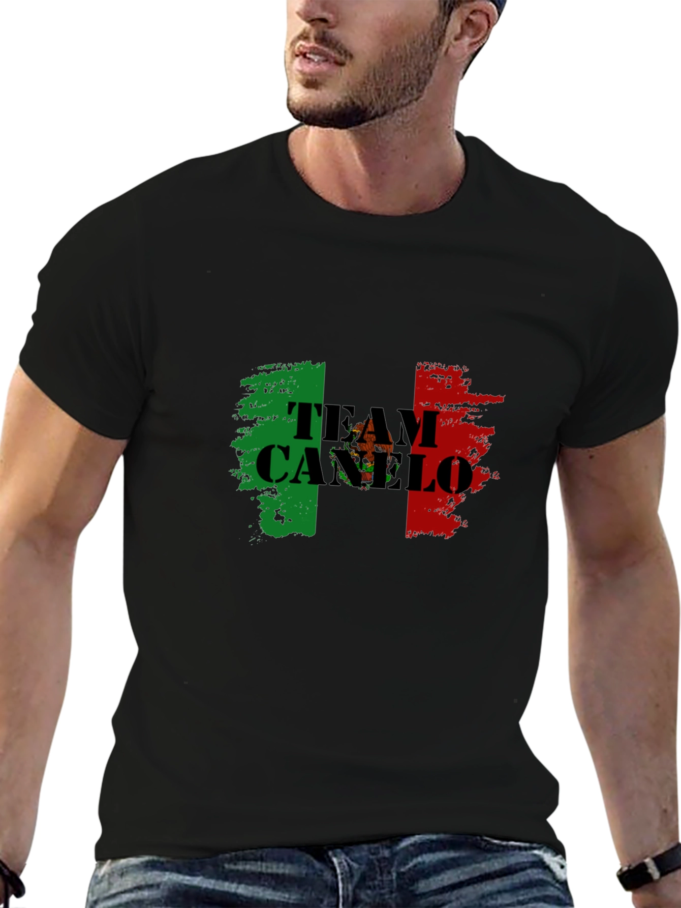 Team Canelo Black T-Shirt - Boxing Fan Apparel