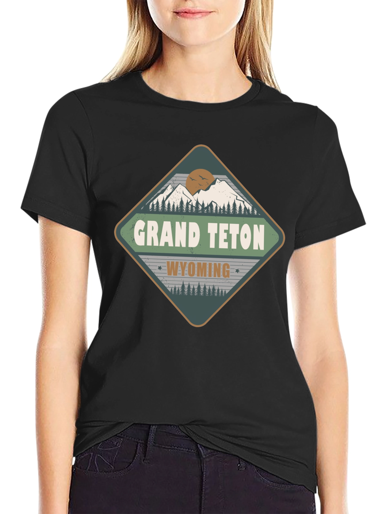 Grand Teton Wyoming Graphic Tee