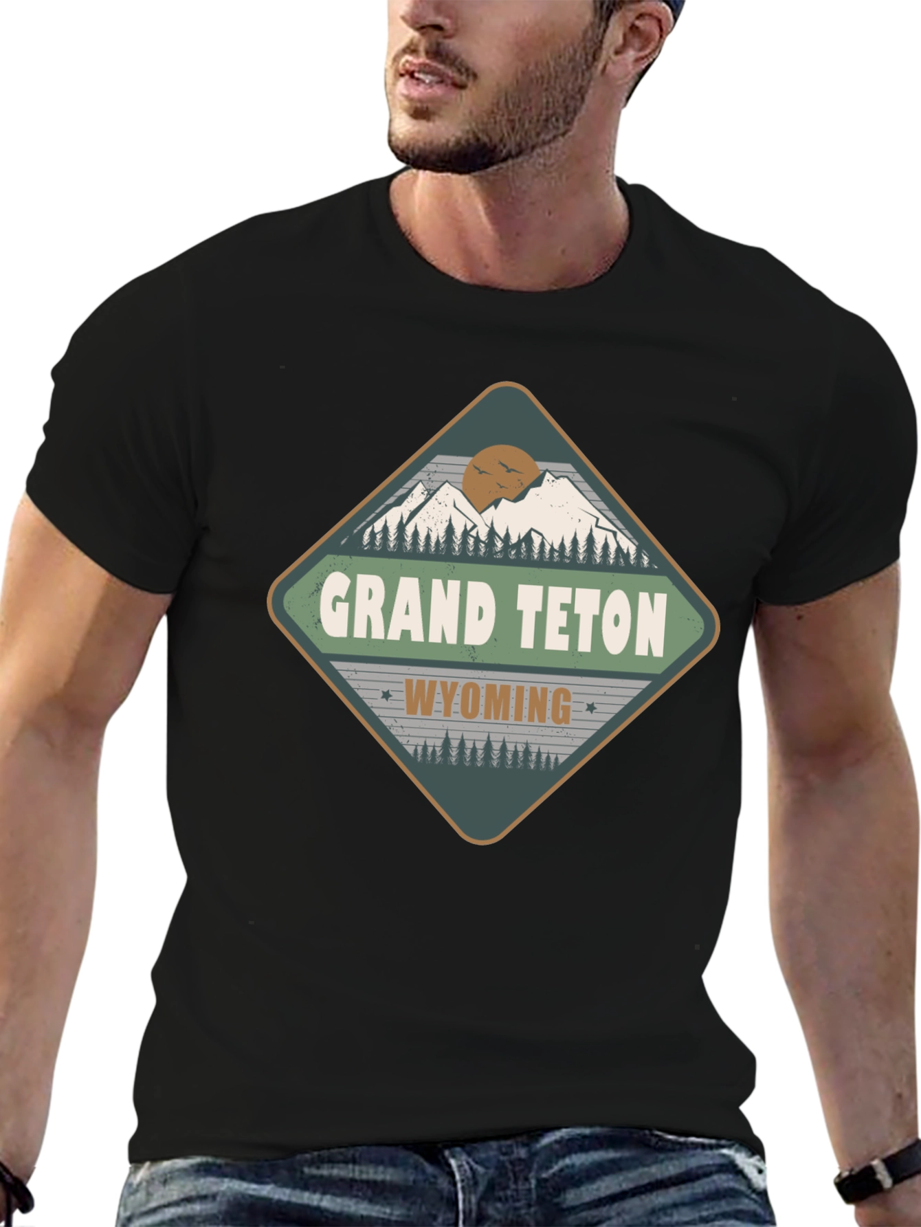 Grand Teton Wyoming Graphic Tee
