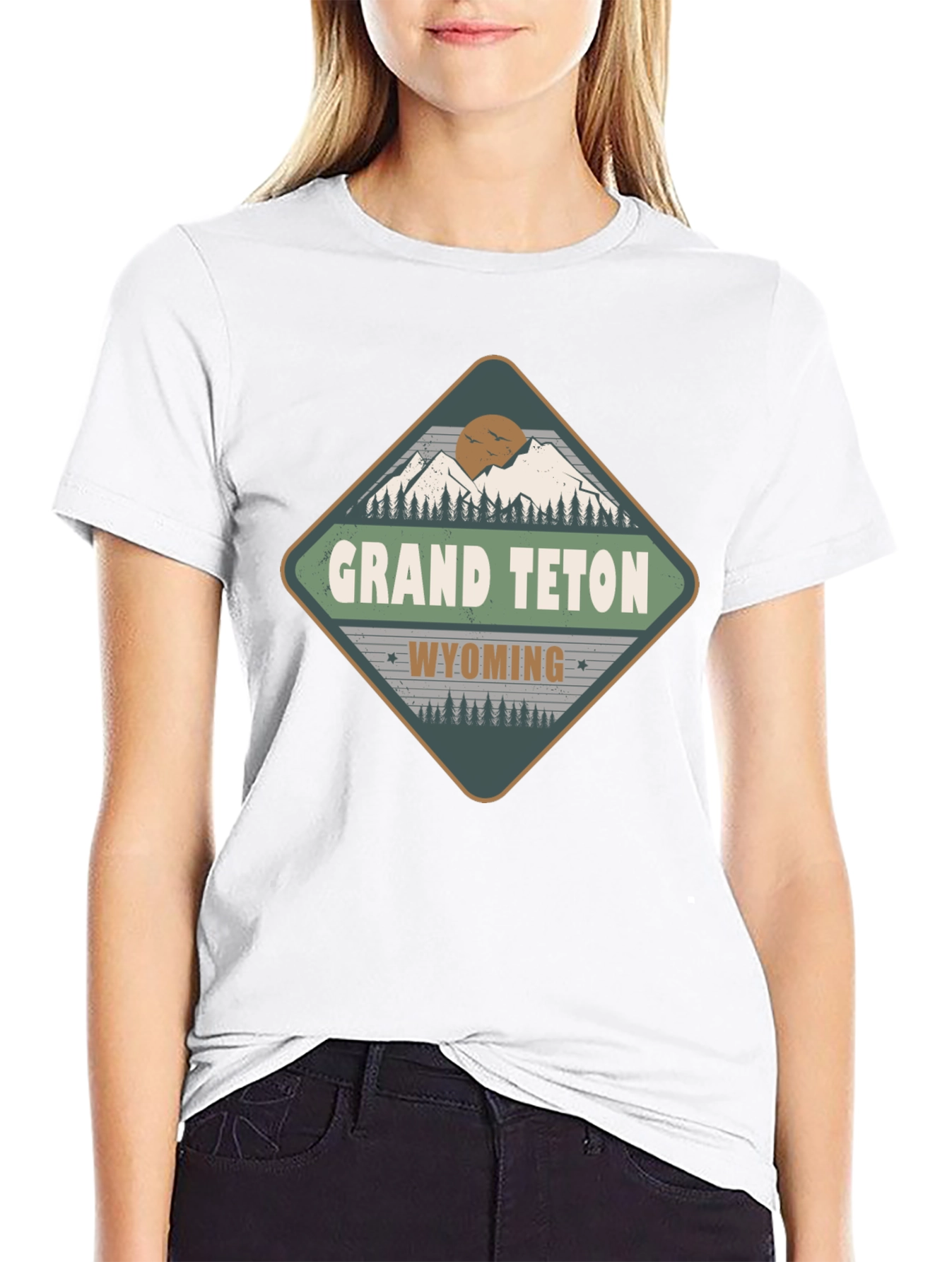 Grand Teton Wyoming Graphic Tee