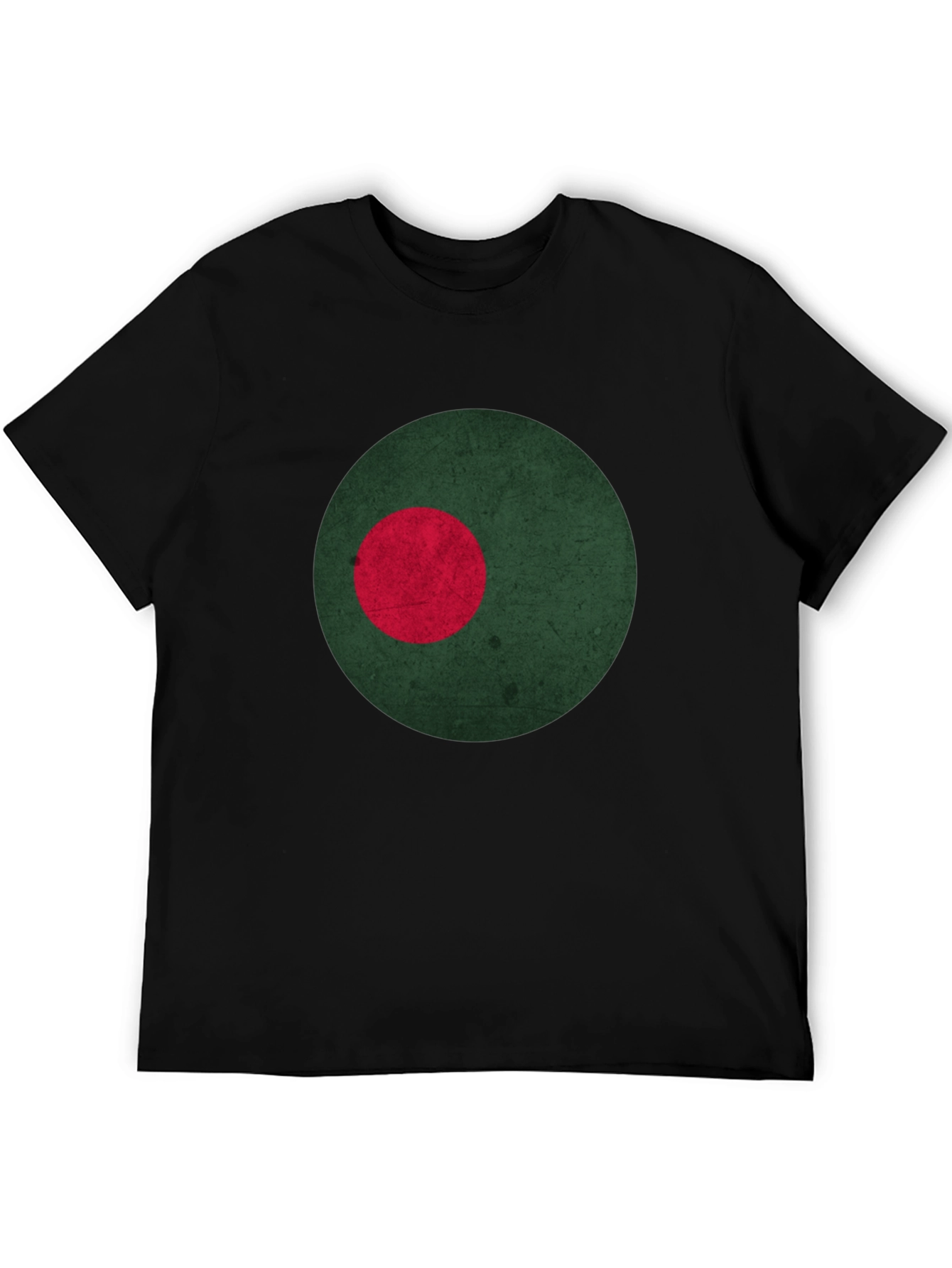 Bangladesh Flag Inspired Graphic Tee