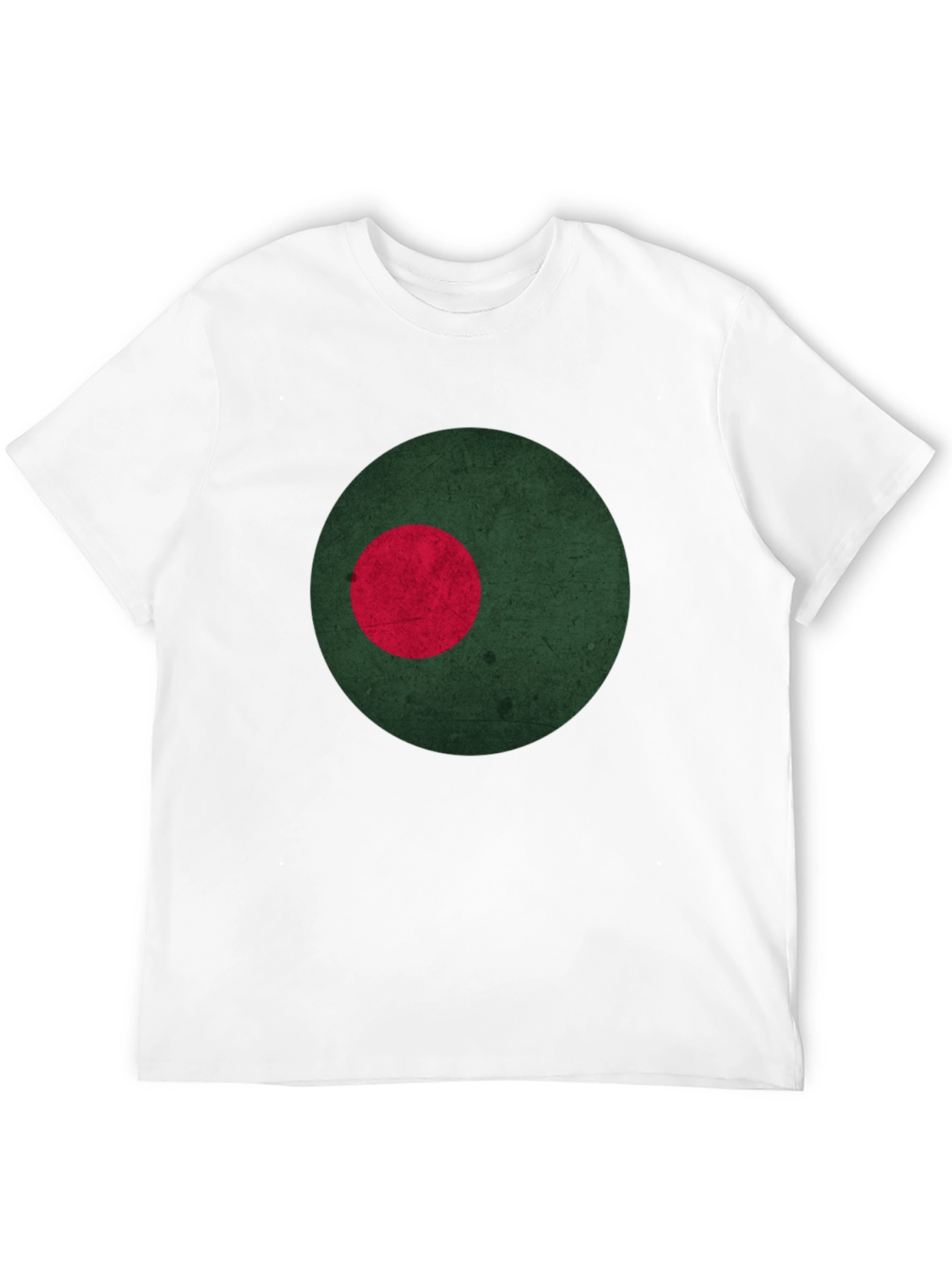 Bangladesh Flag Inspired Graphic Tee