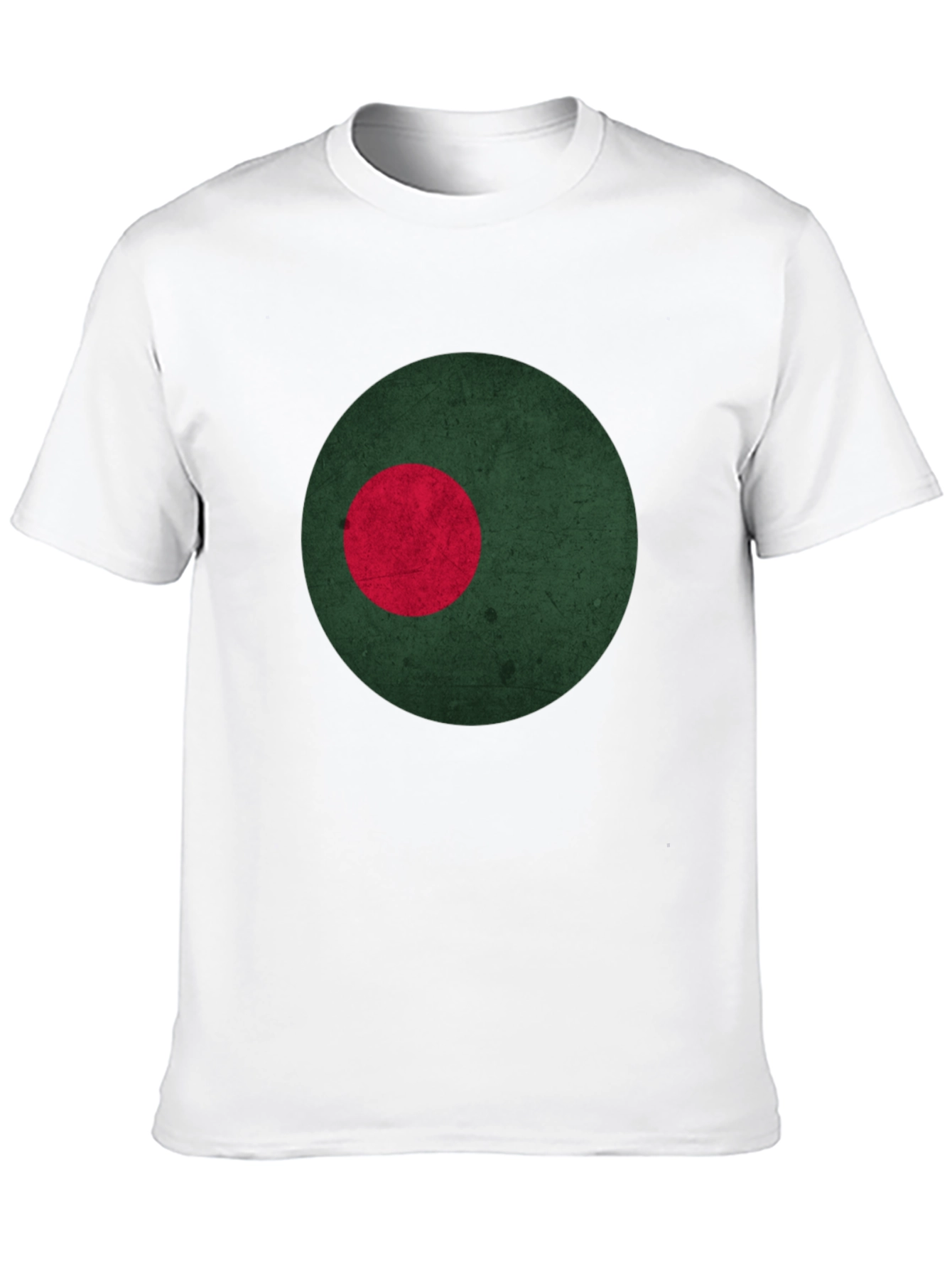 Bangladesh Flag Inspired Graphic Tee