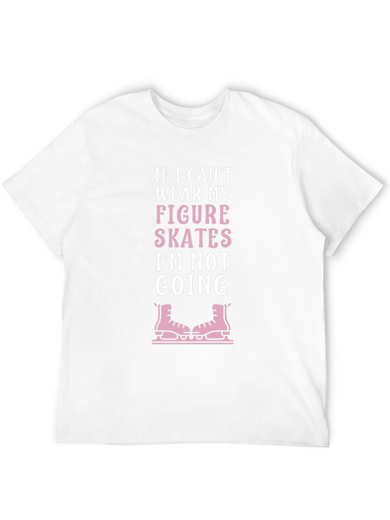 Figure Skates Graphic Tee - Skating Lover T-Shirt