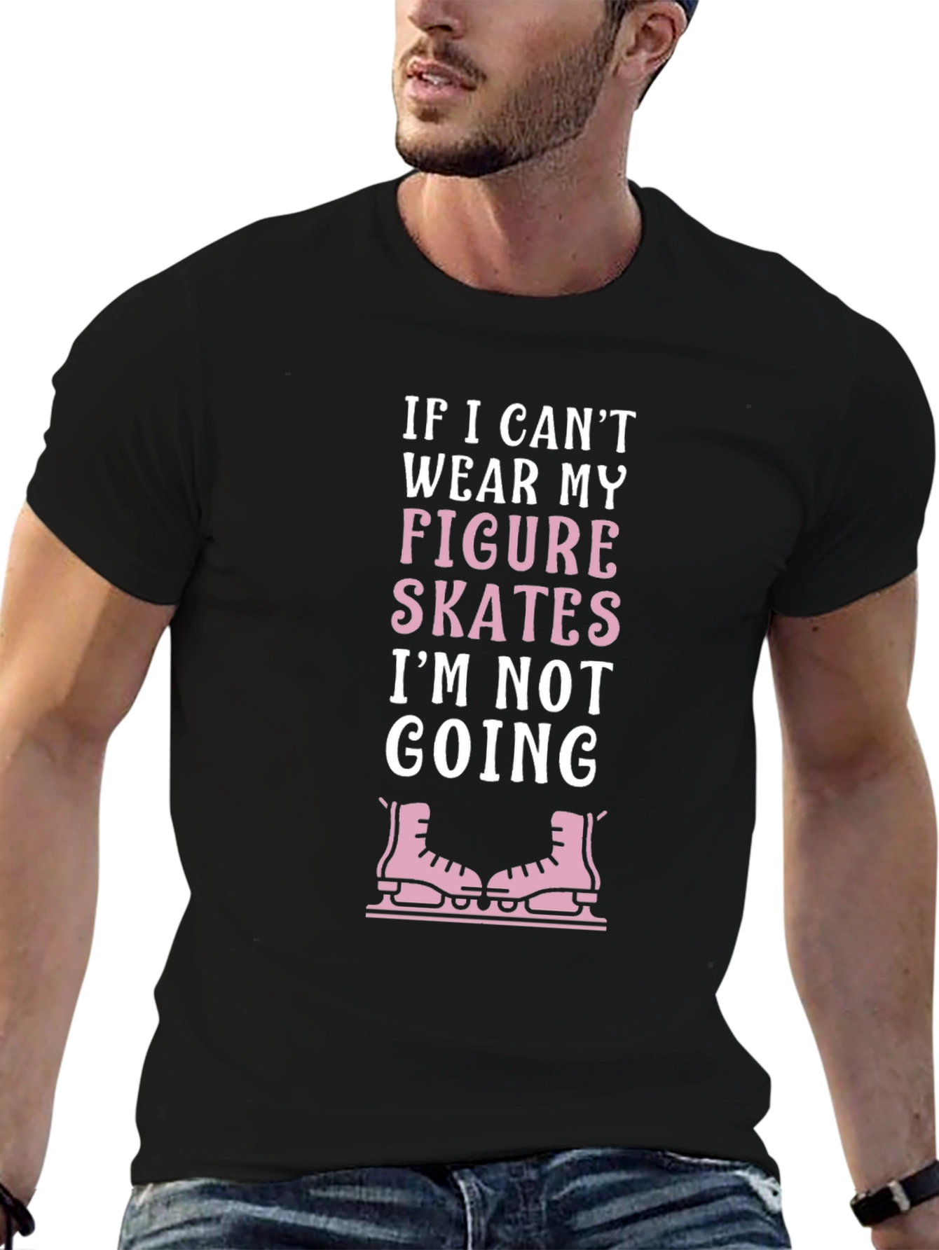 Figure Skates Graphic Tee - Skating Lover T-Shirt