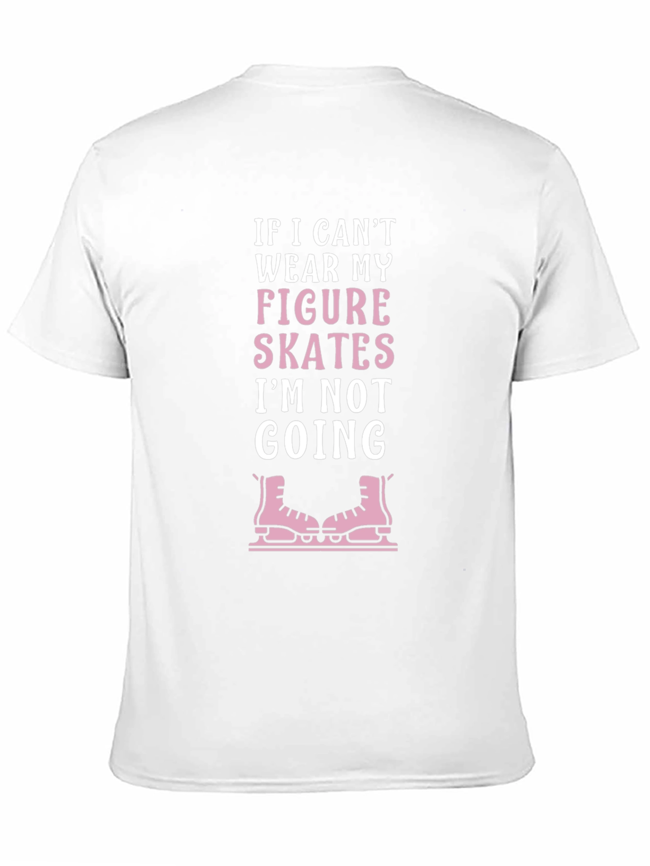 Figure Skates Graphic Tee - Skating Lover T-Shirt