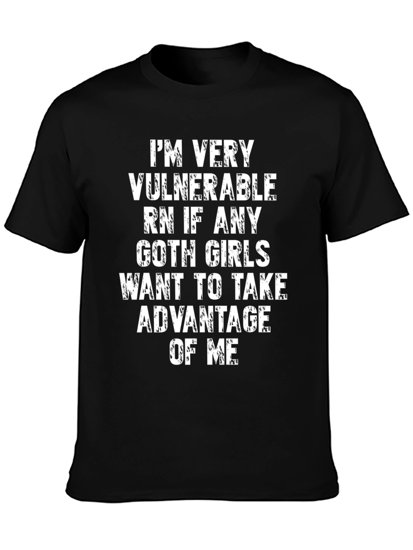 Vulnerable Goth Girls Graphic Tee
