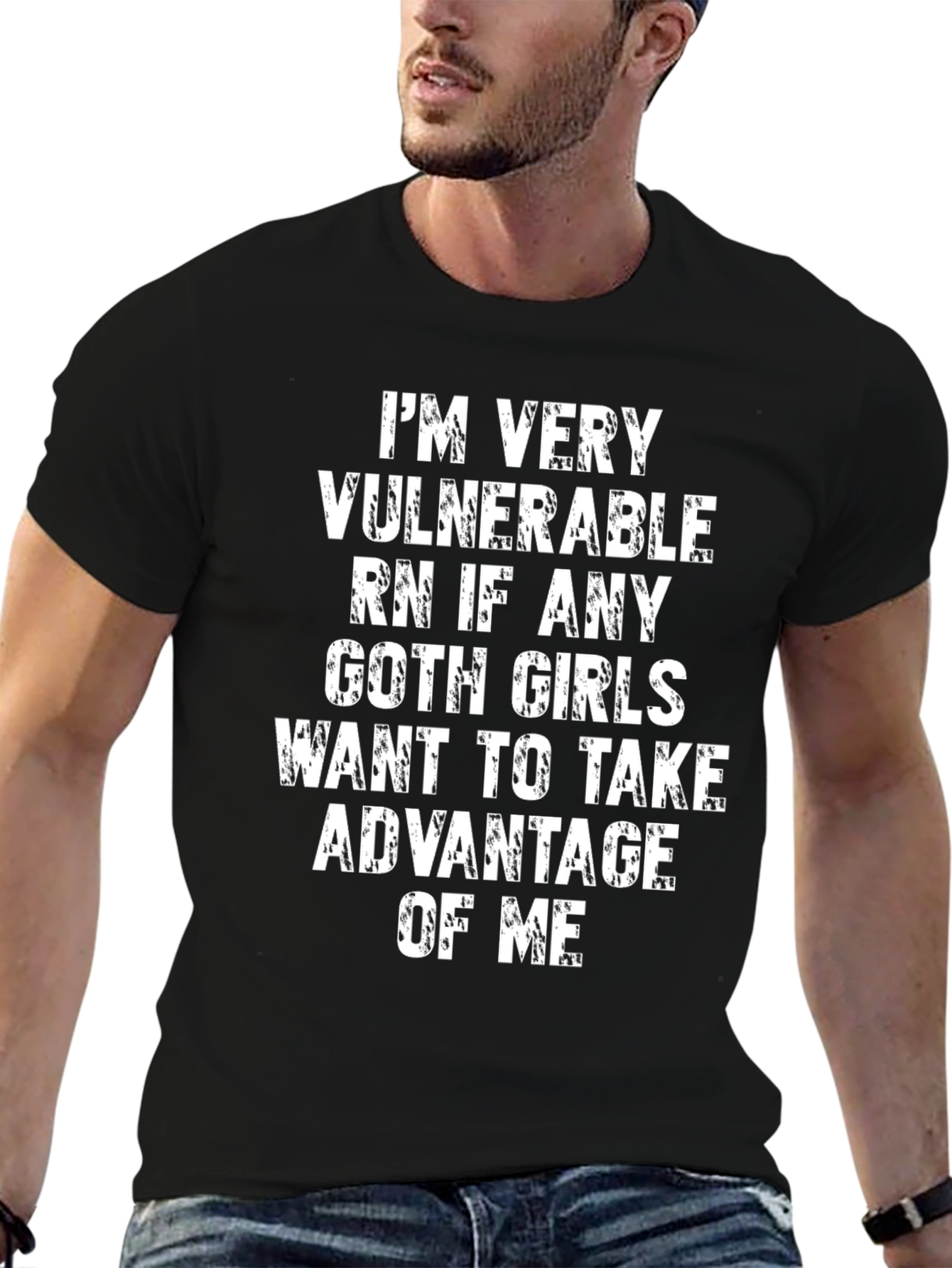 Vulnerable Goth Girls Graphic Tee