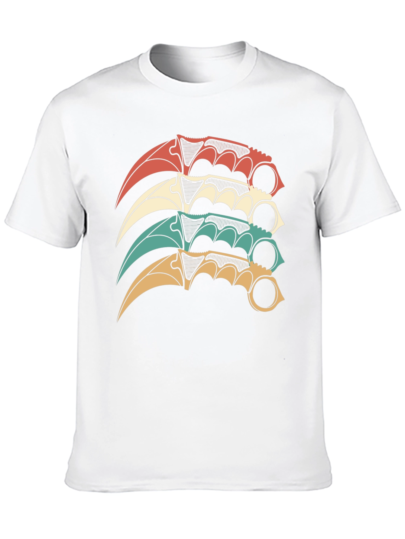 Karambit Stack Graphic T-Shirt - Black