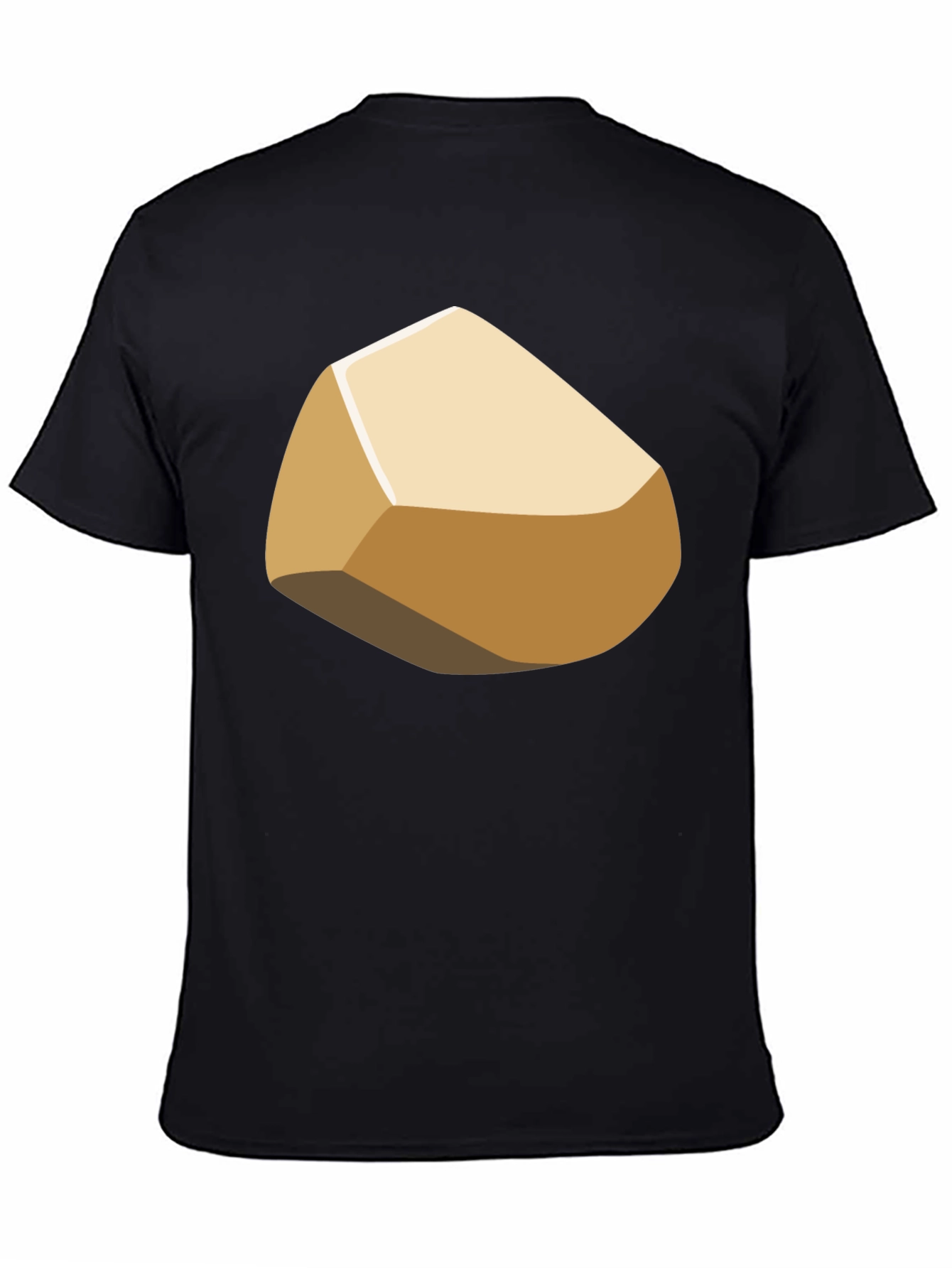 Cartoon Rock Graphic T-Shirt