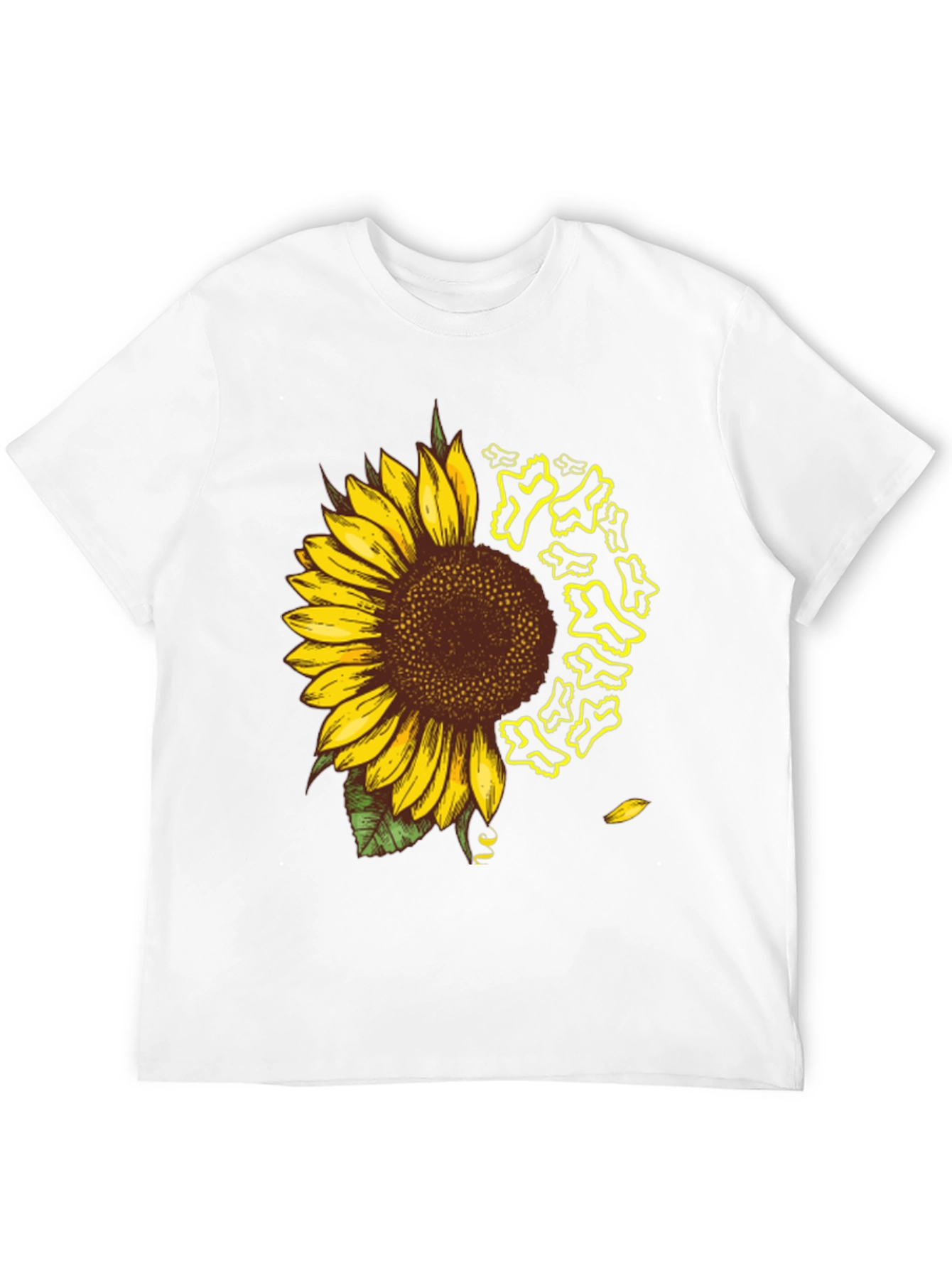 Sunflower Fox Logo Graphic Tee - Black