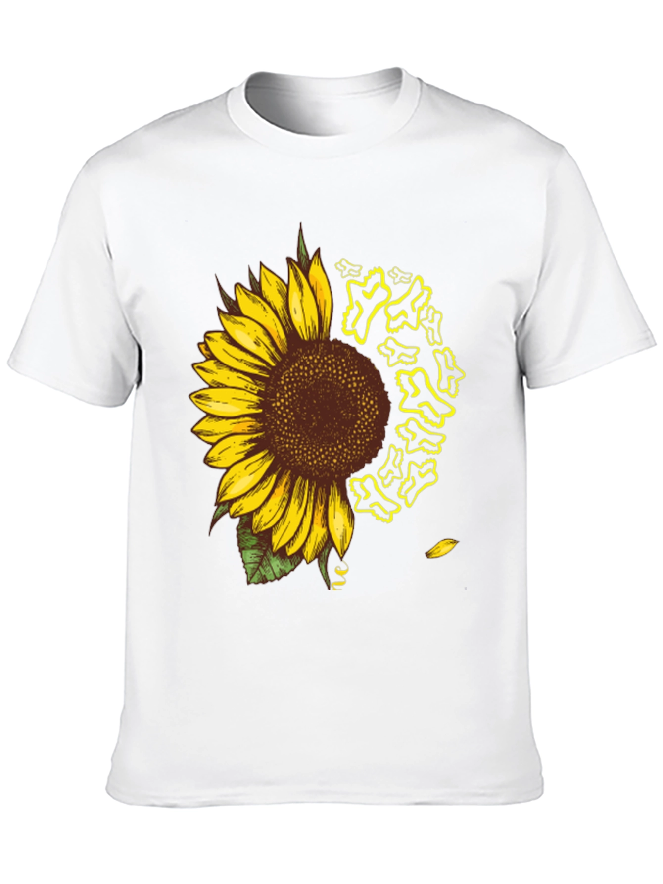 Sunflower Fox Logo Graphic Tee - Black
