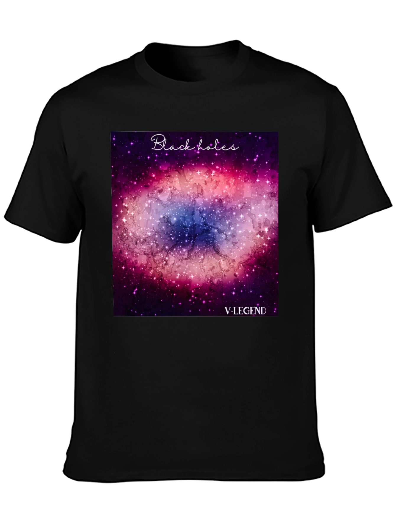 Black Hole Graphic Tee - V-Legend Premium Cotton