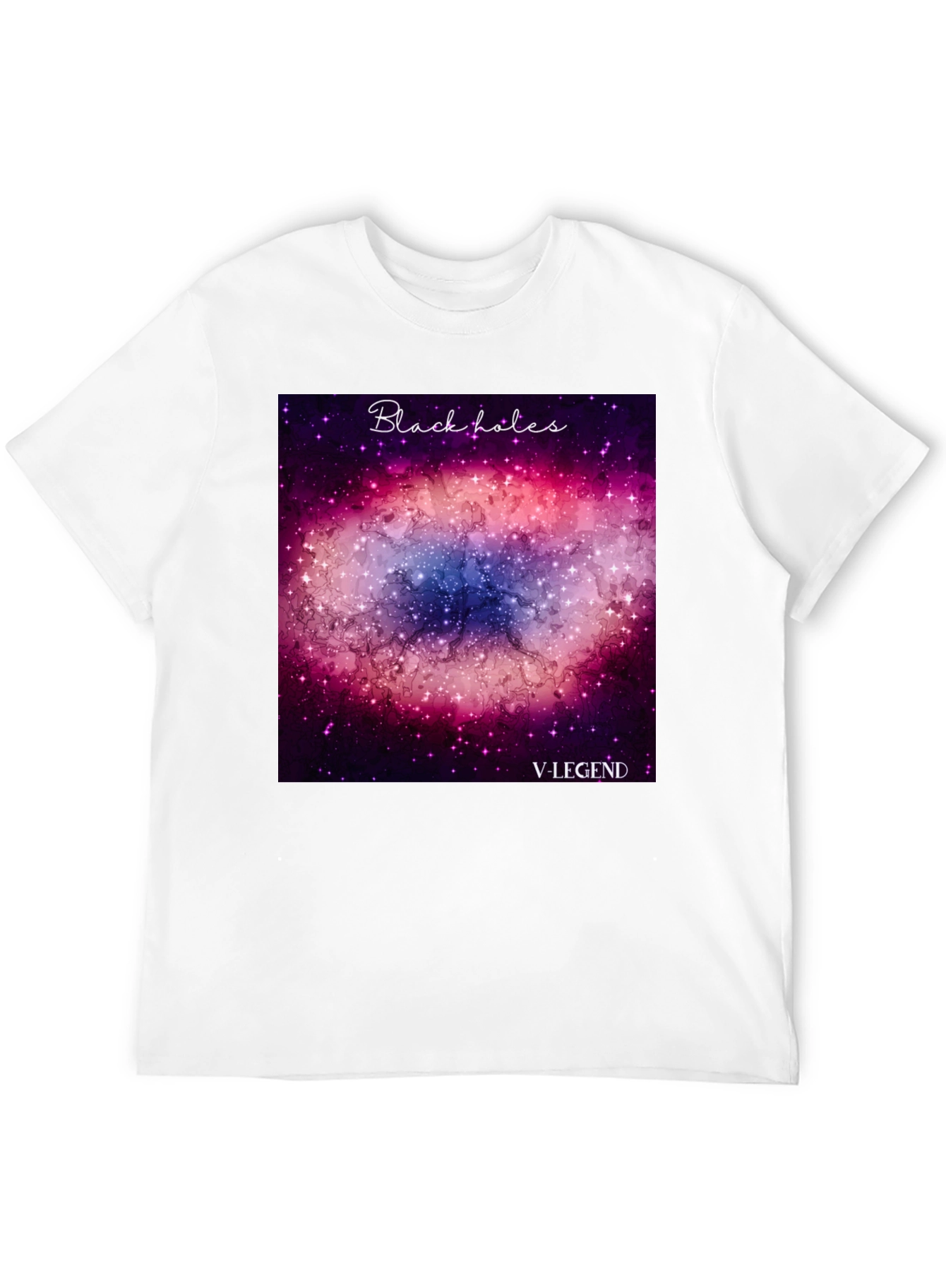 Black Hole Graphic Tee - V-Legend Premium Cotton