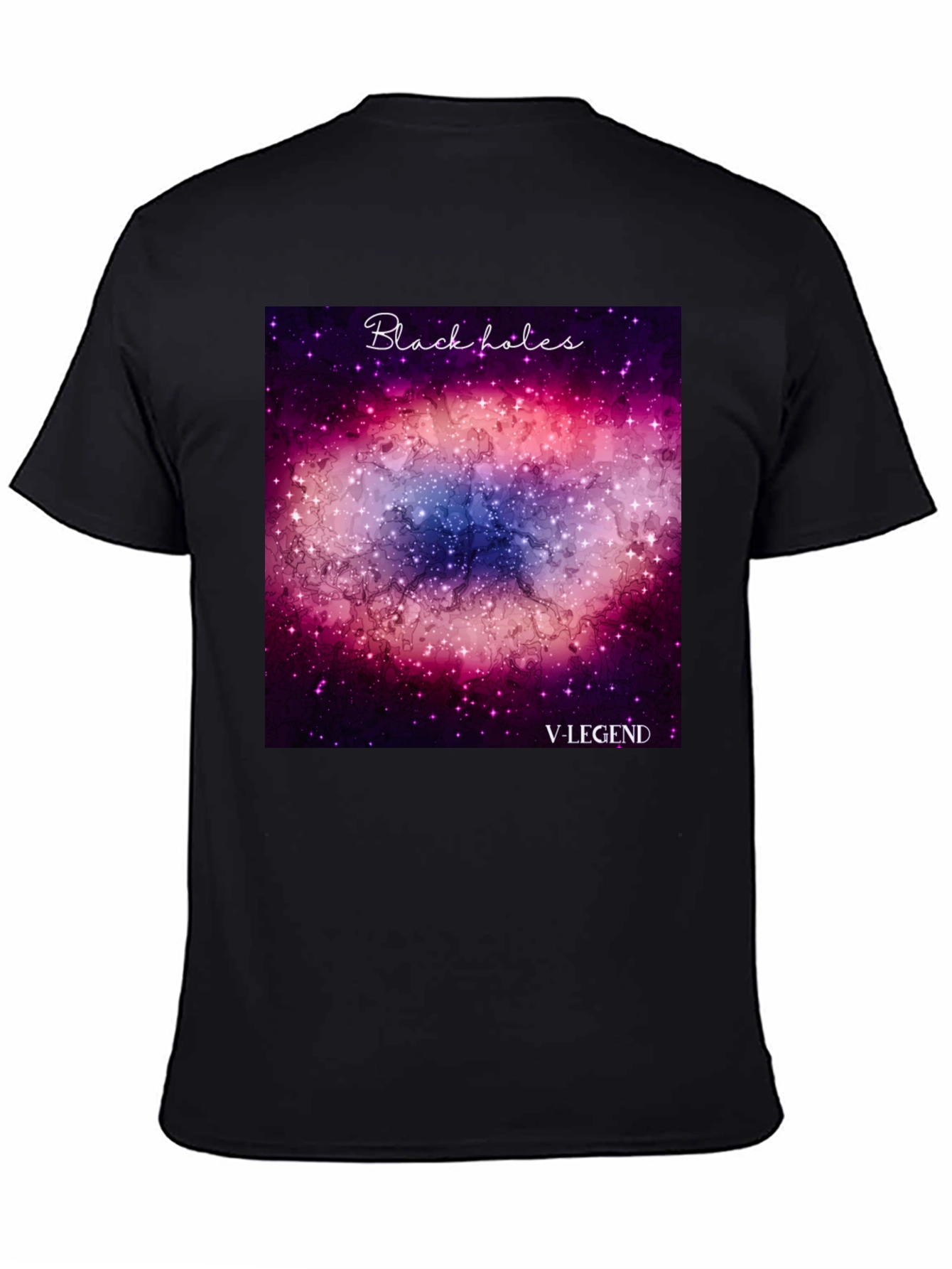 Black Hole Graphic Tee - V-Legend Premium Cotton