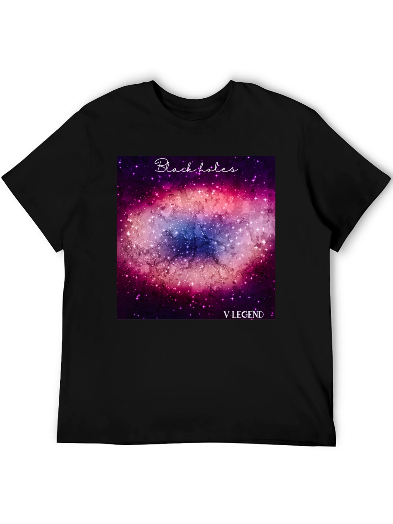 Black Hole Graphic Tee - V-Legend Premium Cotton