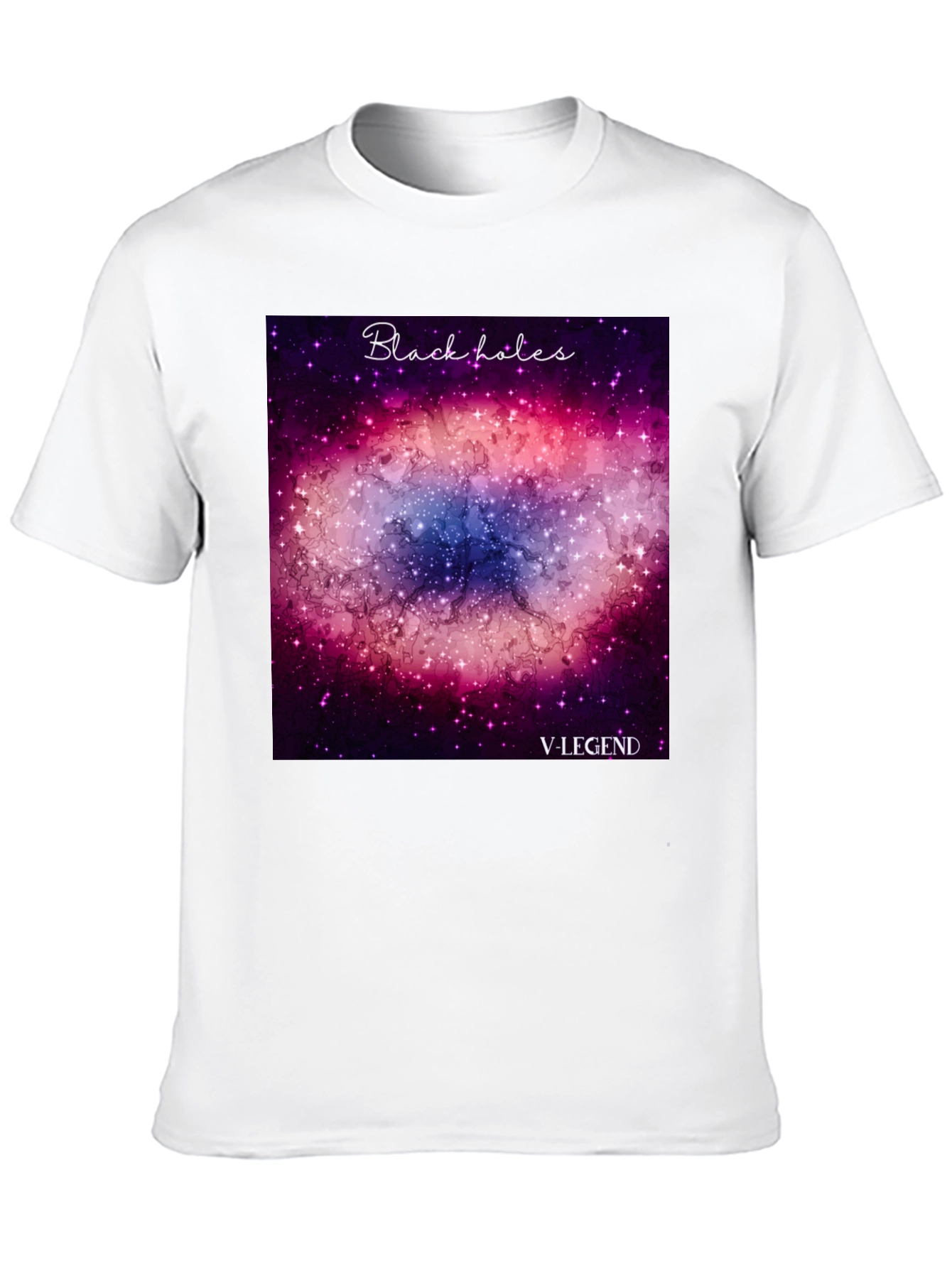 Black Hole Graphic Tee - V-Legend Premium Cotton