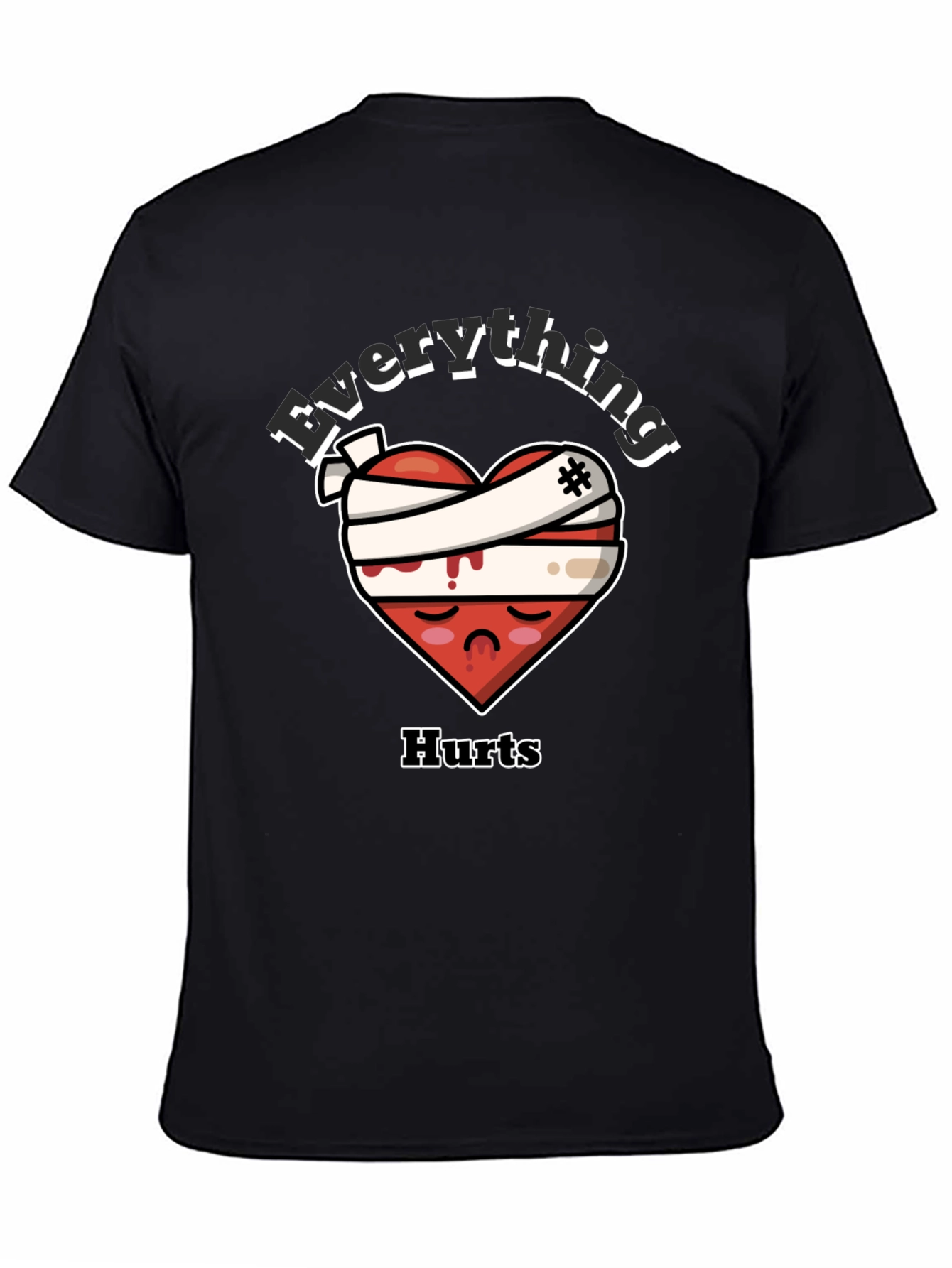 Everything Hurts Heart Graphic T-Shirt