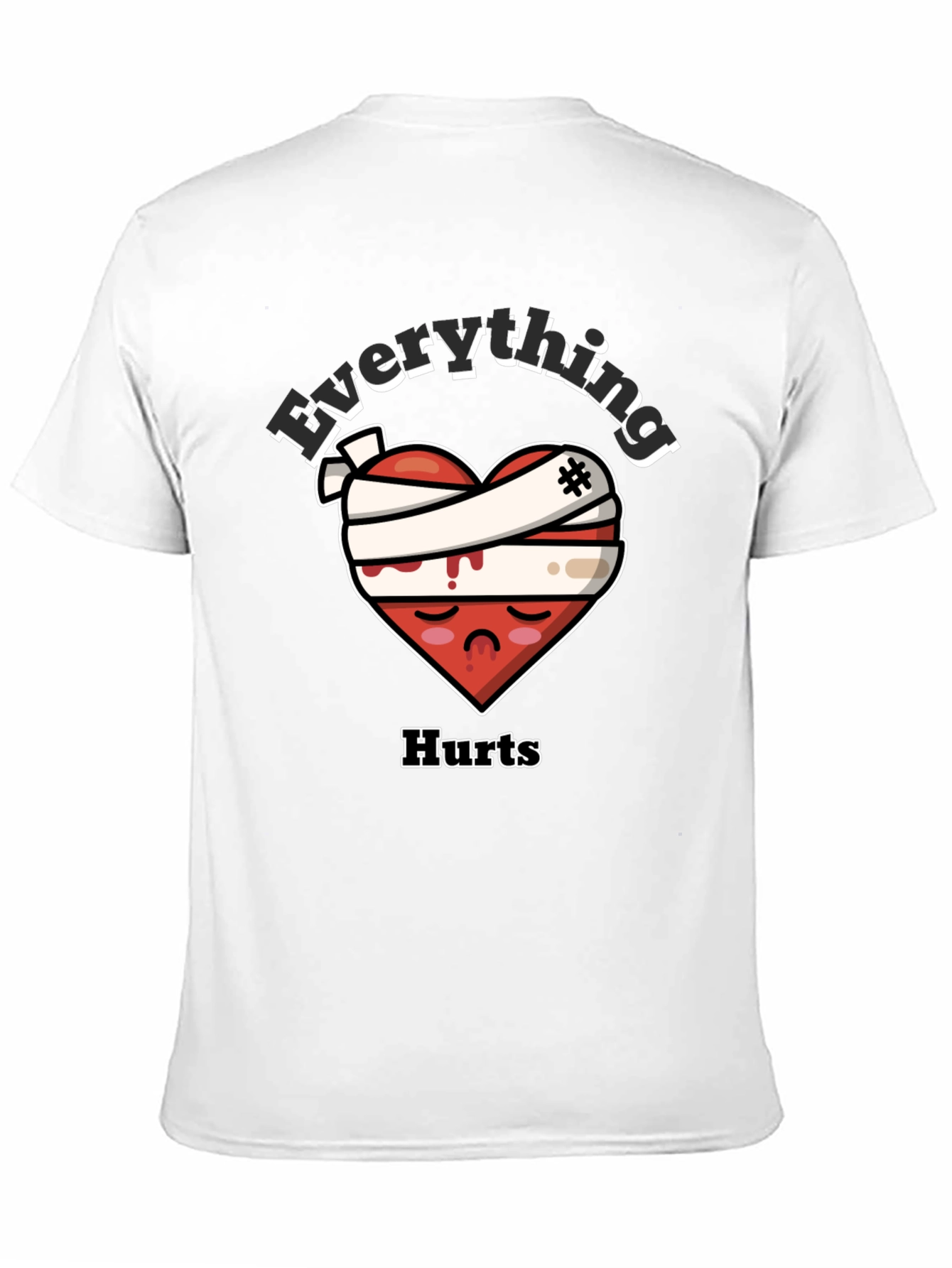 Everything Hurts Heart Graphic T-Shirt
