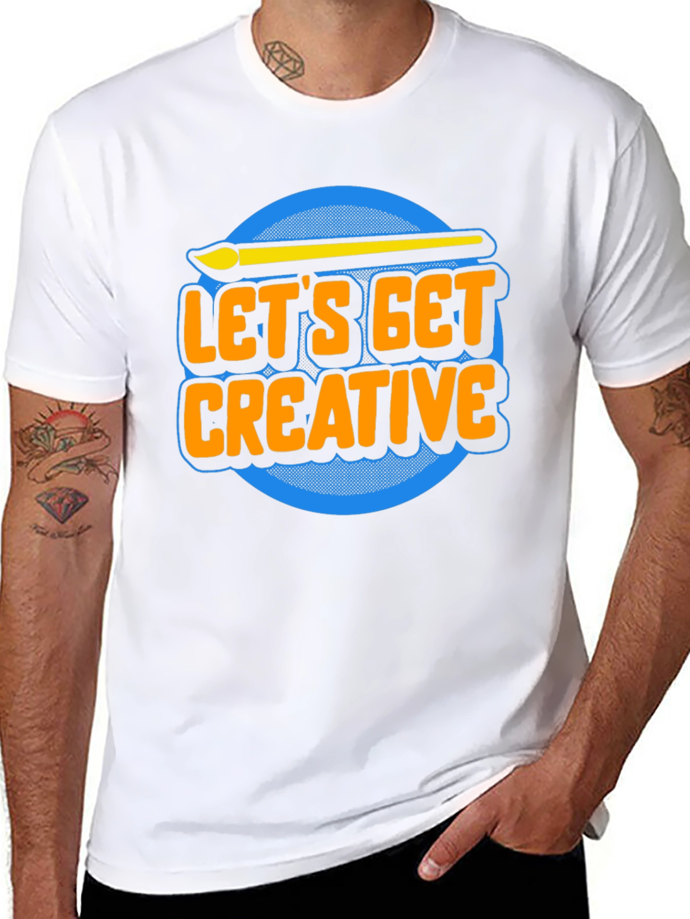 Lets Get Creative T-Shirt - Artist Apparel