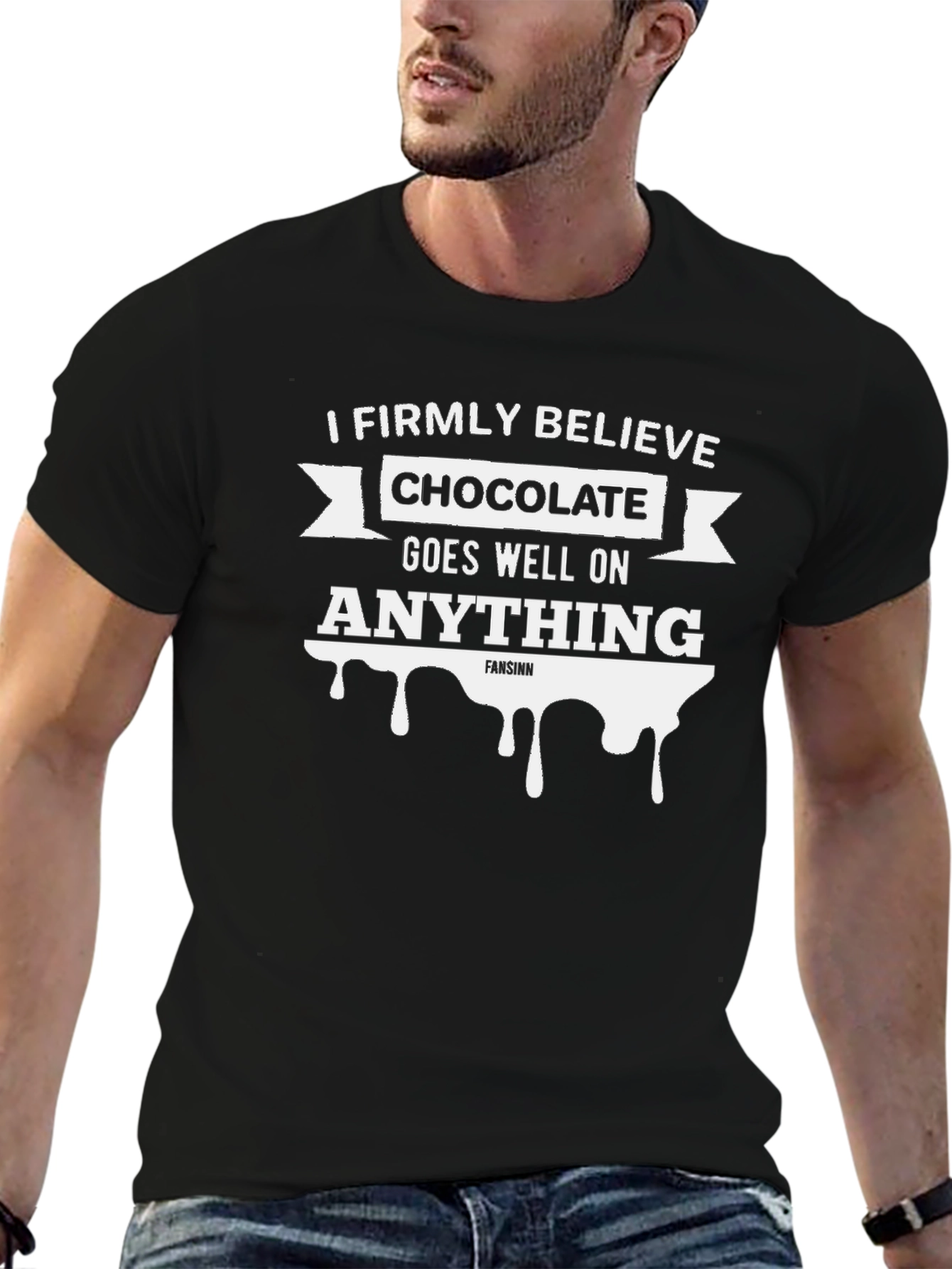 Chocolate Lover Graphic T-Shirt - Funny Foodie Tee