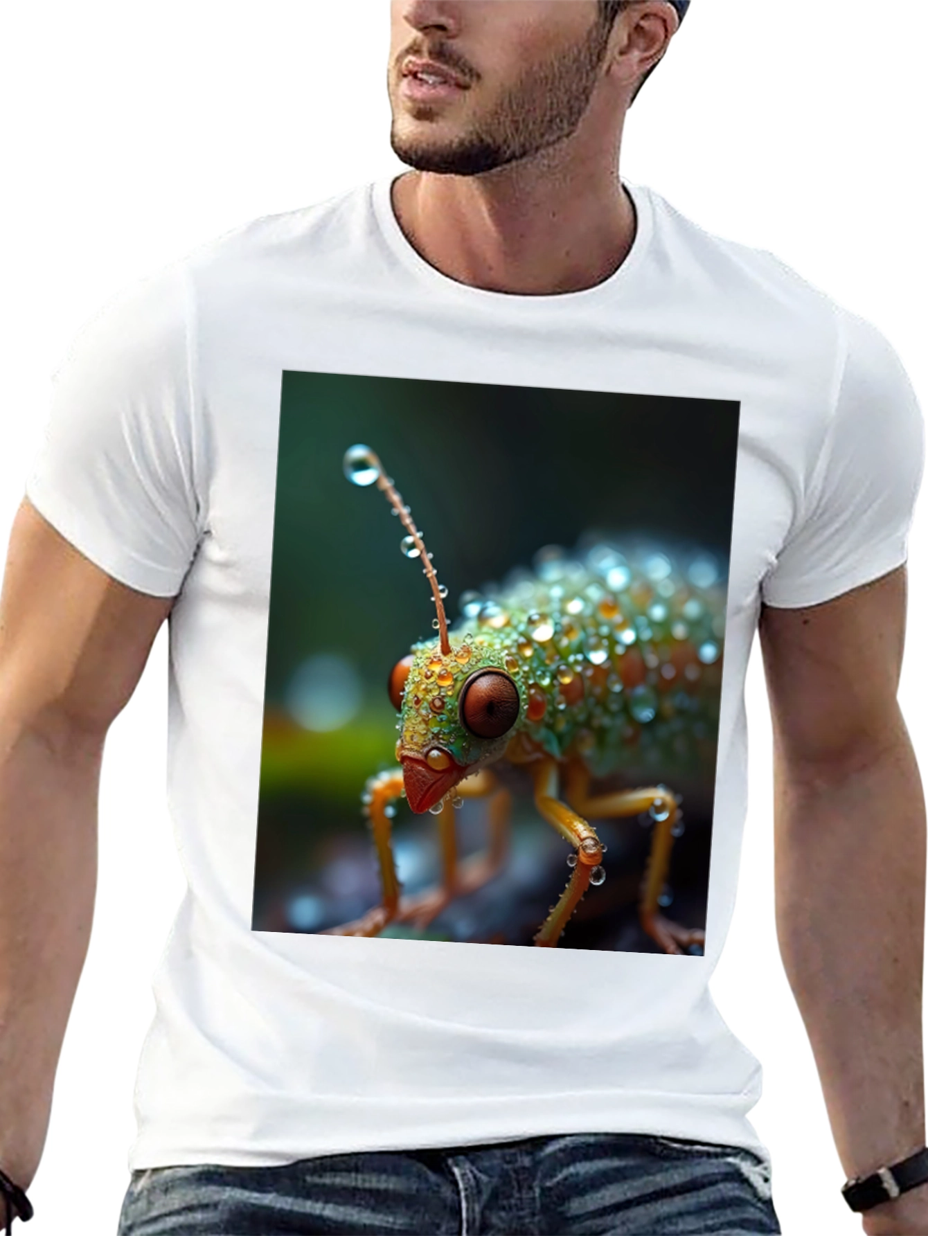 Insect Raindrops Graphic Tee