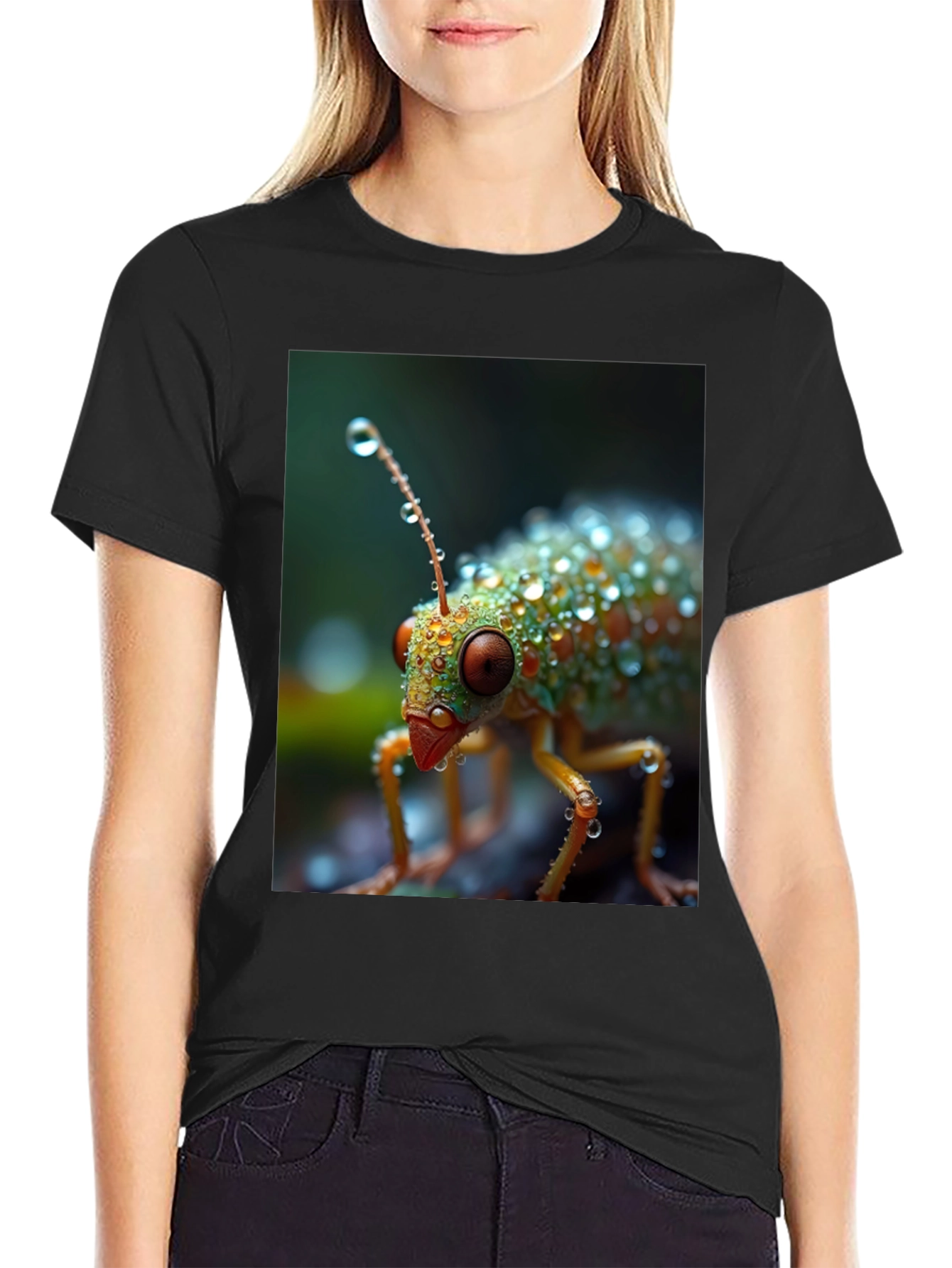 Insect Raindrops Graphic Tee