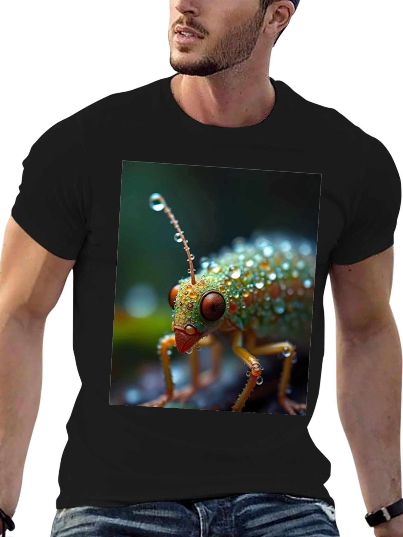 Insect Raindrops Graphic Tee