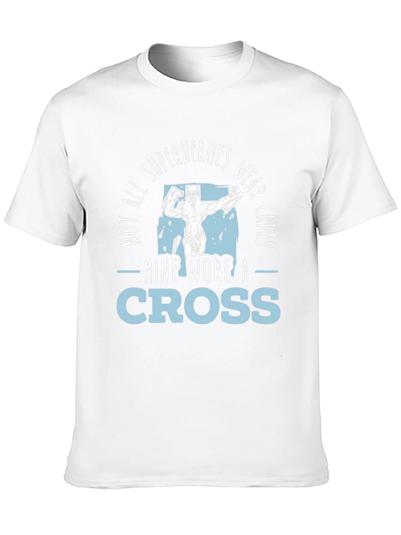 Superheroes Wear Crosses T-Shirt - Christian Graphic Tee