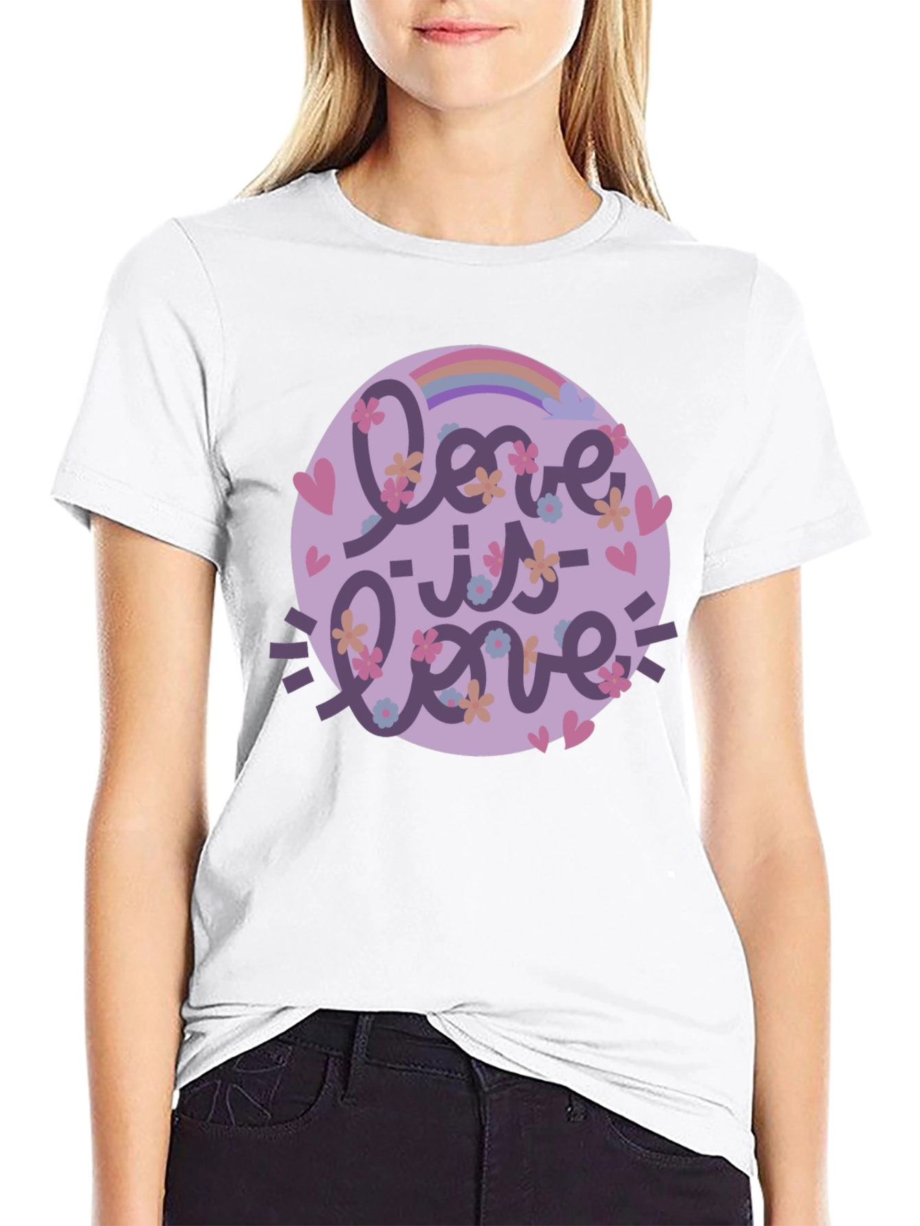 Love Is Love LGBTQ+ Graphic T-Shirt