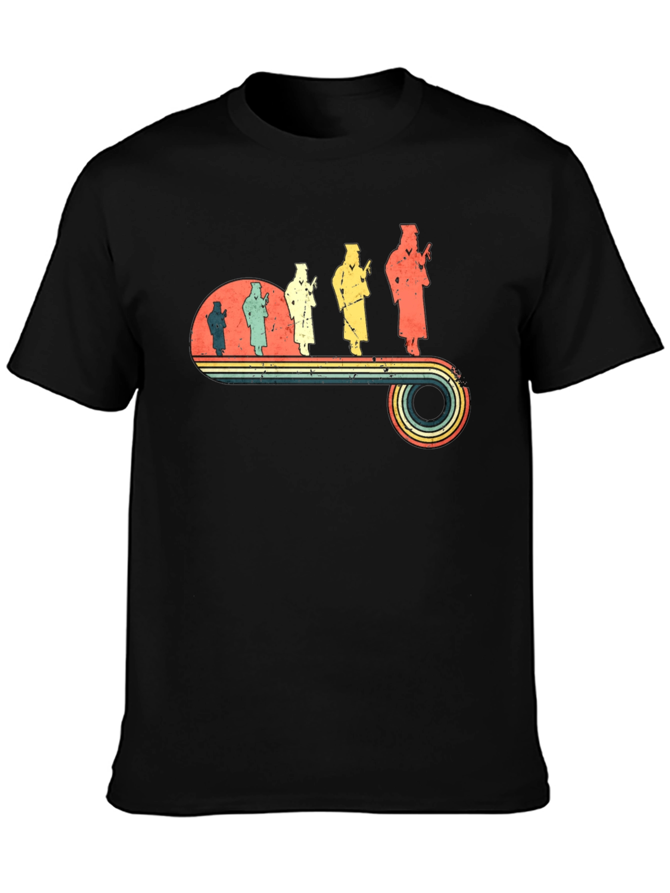Retro Graduation Evolution T-Shirt