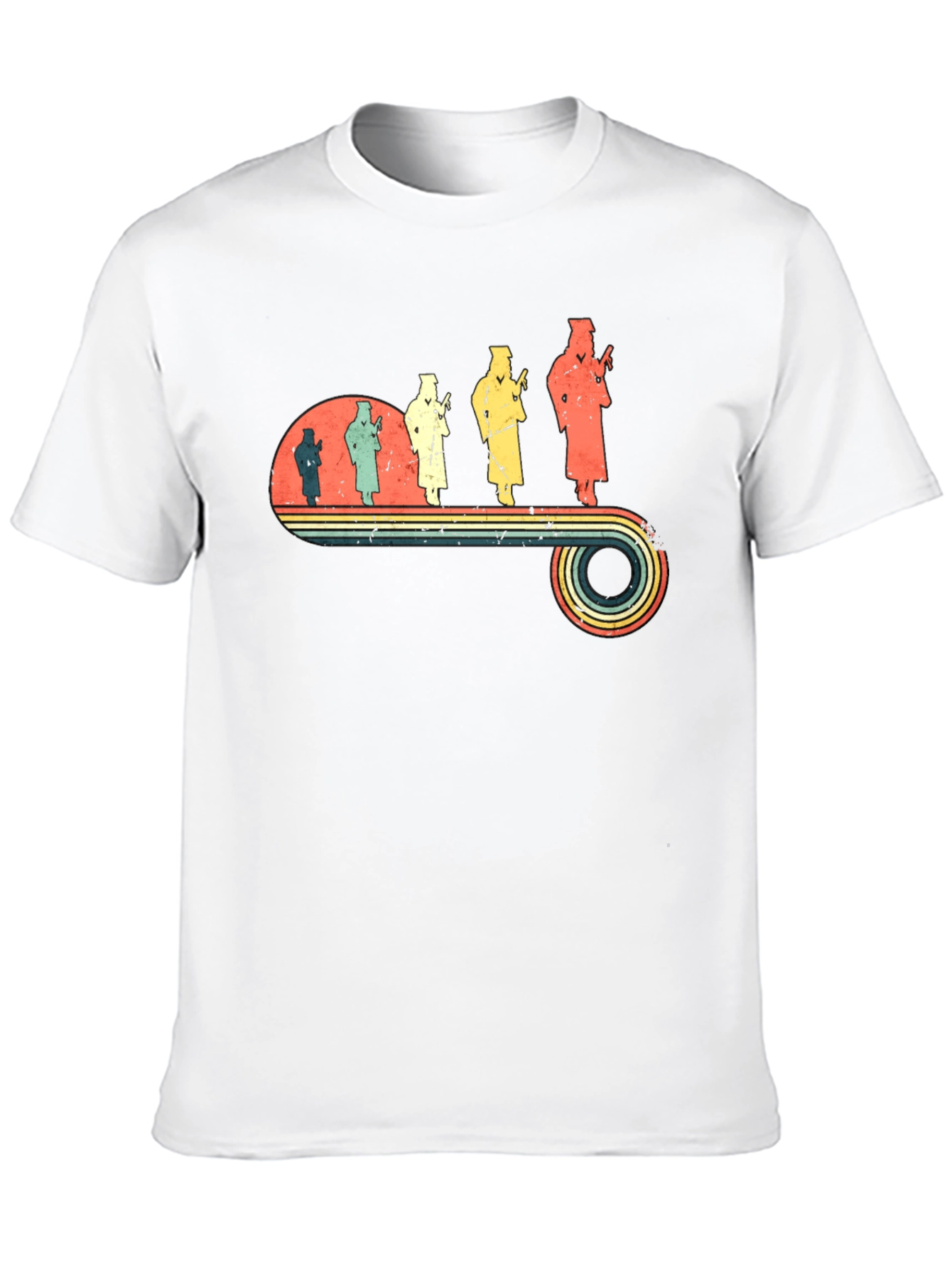 Retro Graduation Evolution T-Shirt
