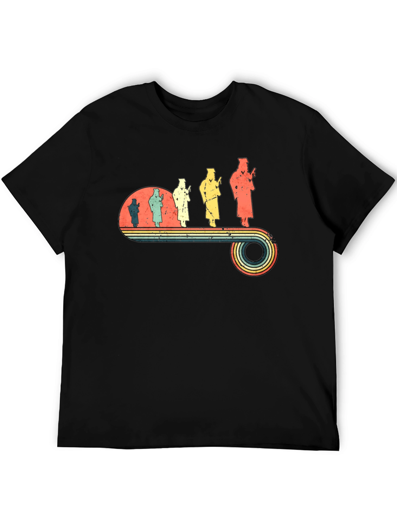 Retro Graduation Evolution T-Shirt