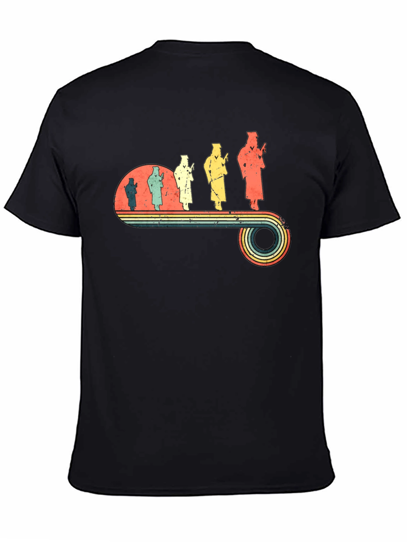 Retro Graduation Evolution T-Shirt