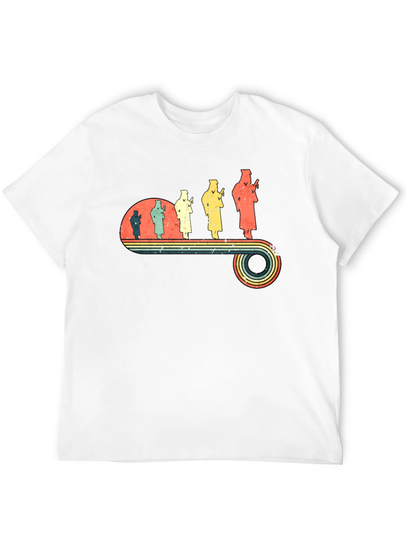 Retro Graduation Evolution T-Shirt
