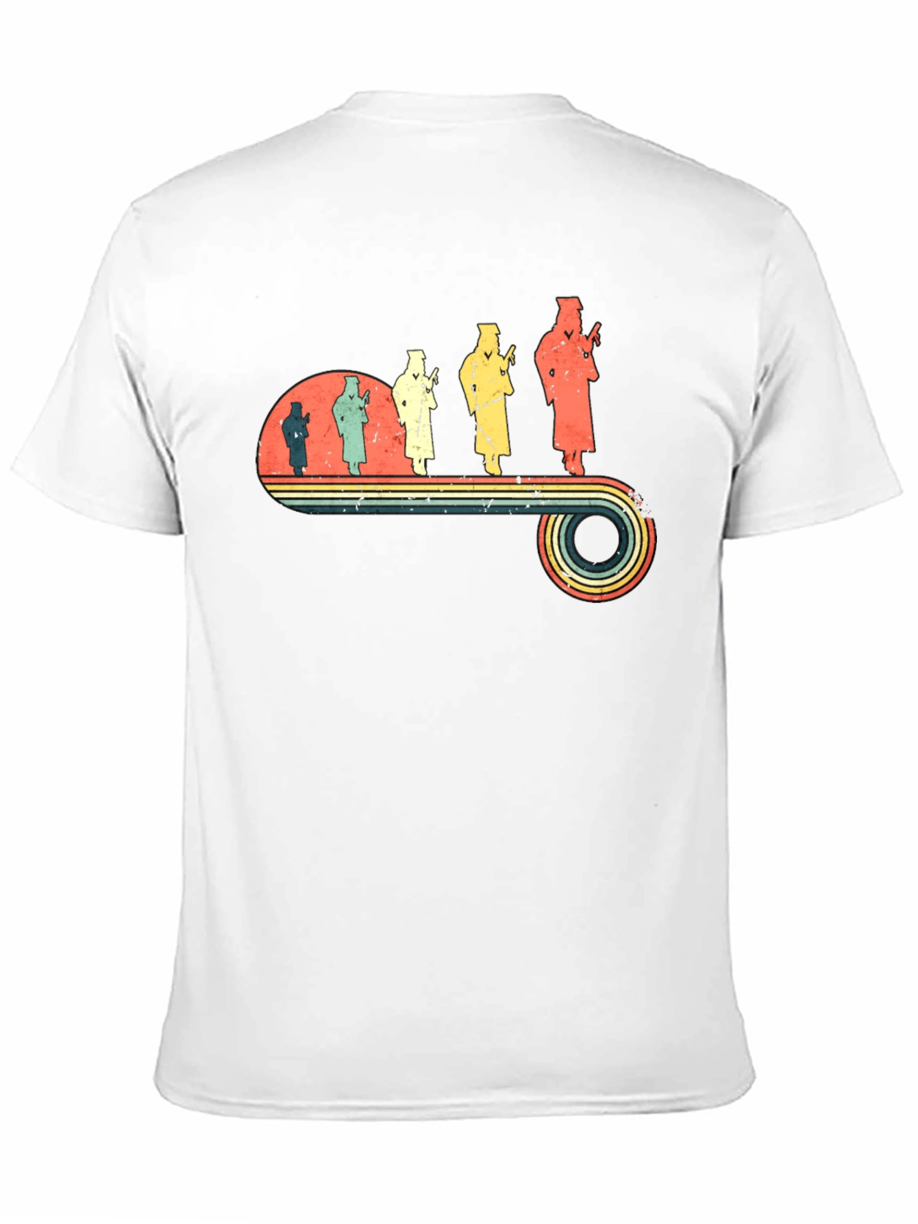 Retro Graduation Evolution T-Shirt