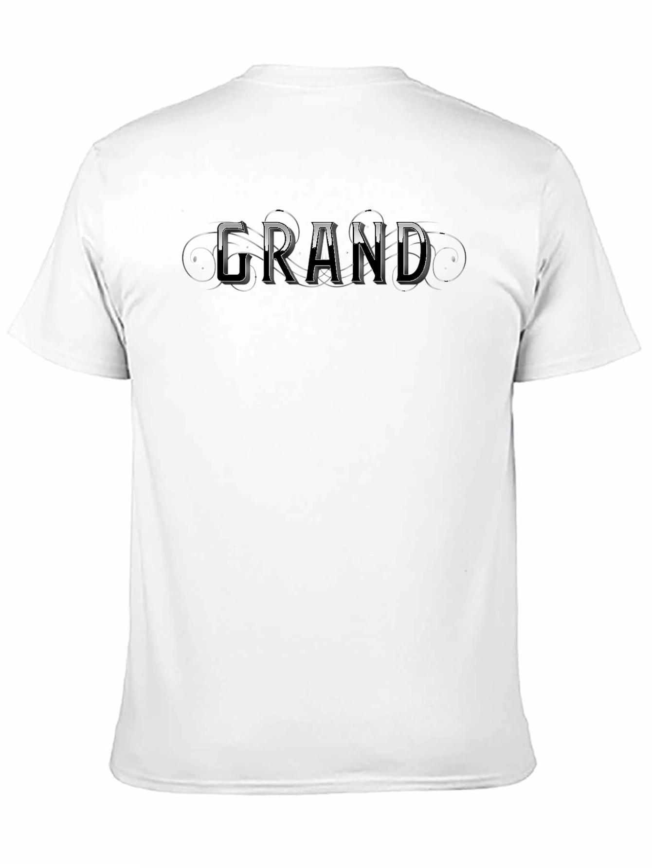 Grand Graphic Black T-Shirt - Menswear