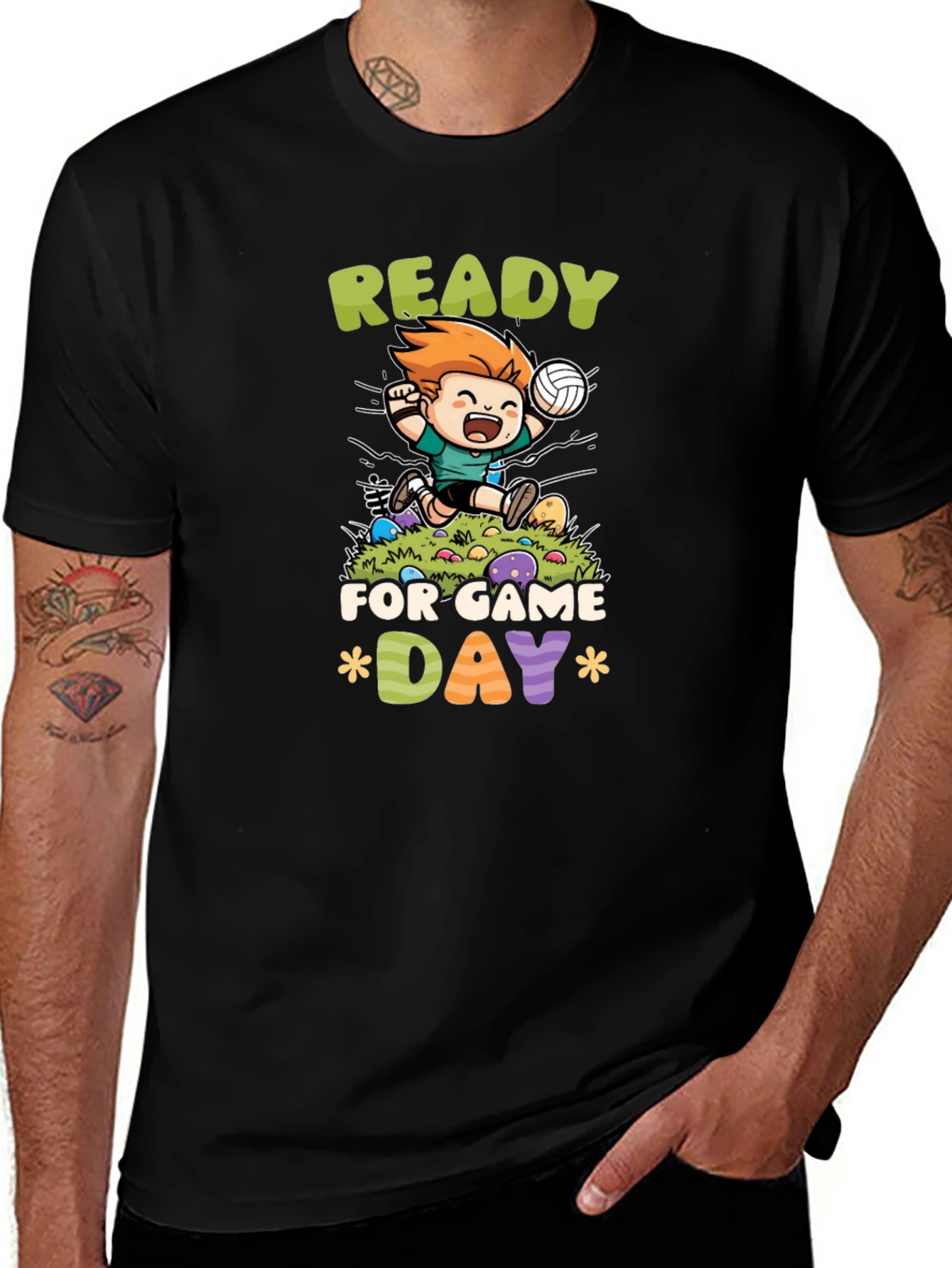 Ready for Game Day Volleyball T-Shirt