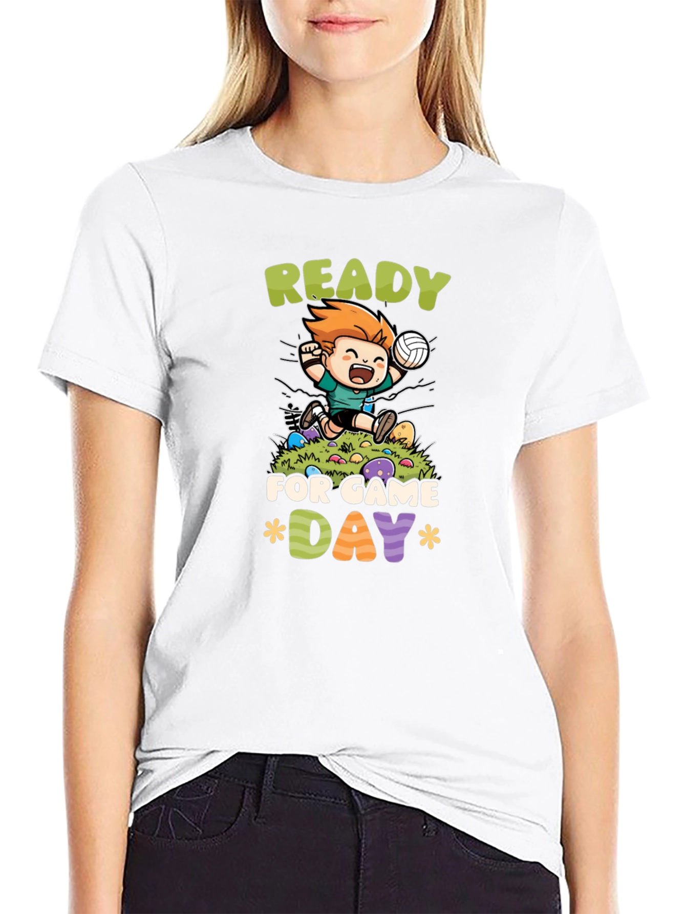 Ready for Game Day Volleyball T-Shirt