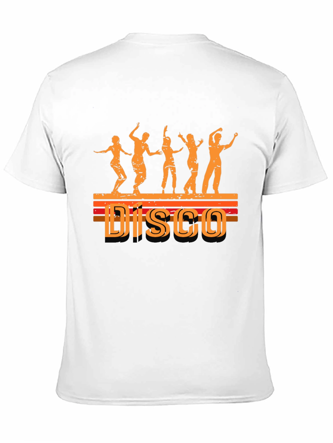 Retro Disco Dance T-Shirt - Black